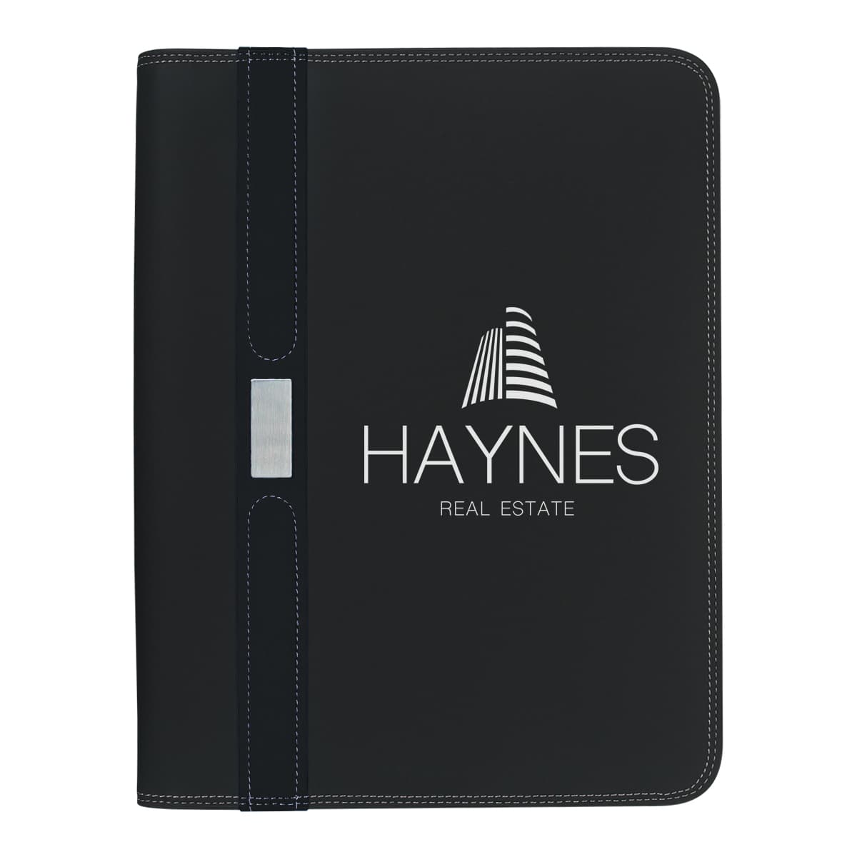 Contemporary Zippered Portfolio