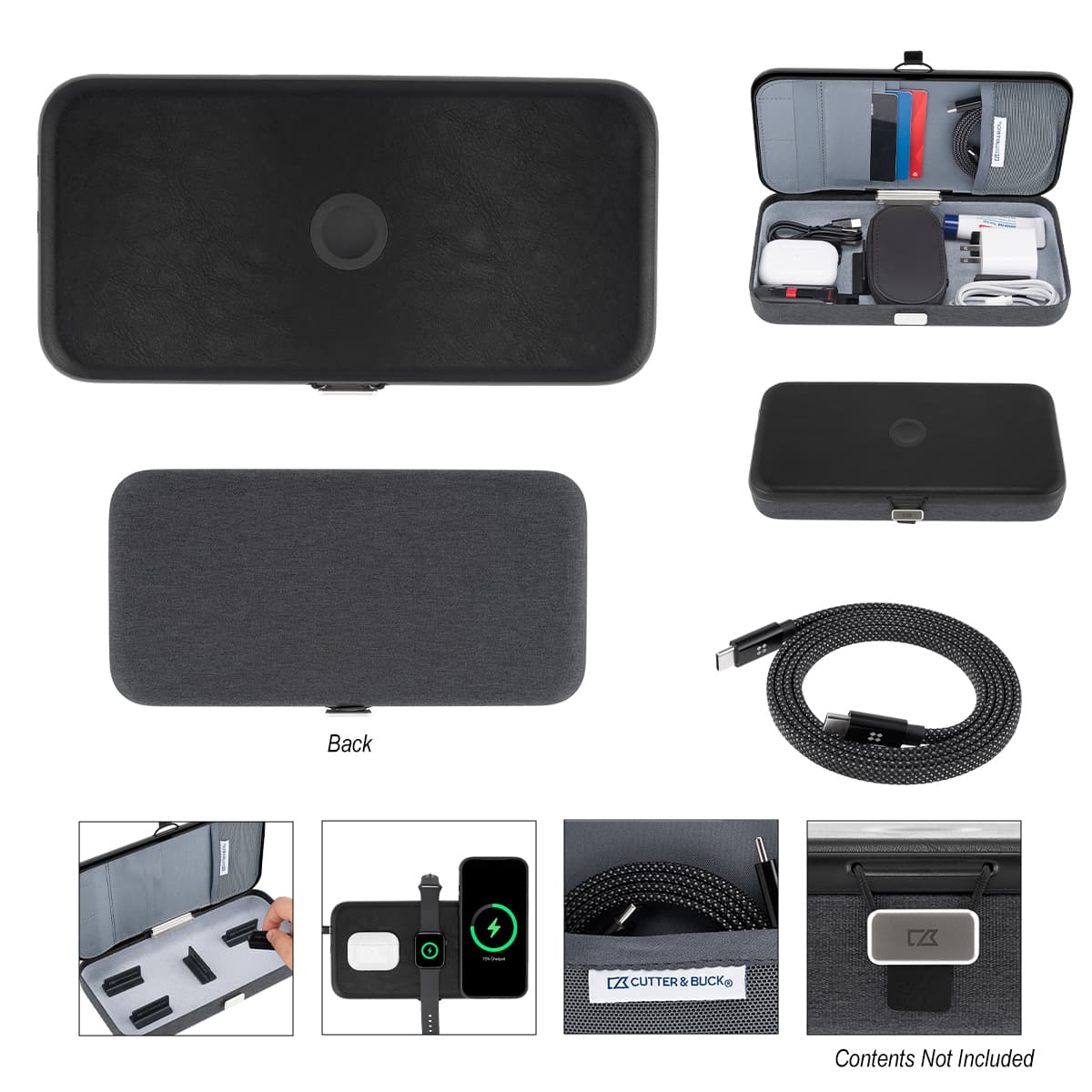 Cutter & Buck® 3-in-1 Charging Tech Case