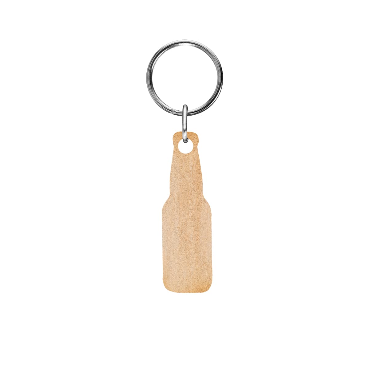 Full Color Wood Key Tag - 2"