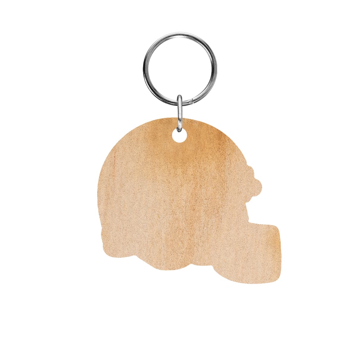 Full Color Wood Key Tag - 4"