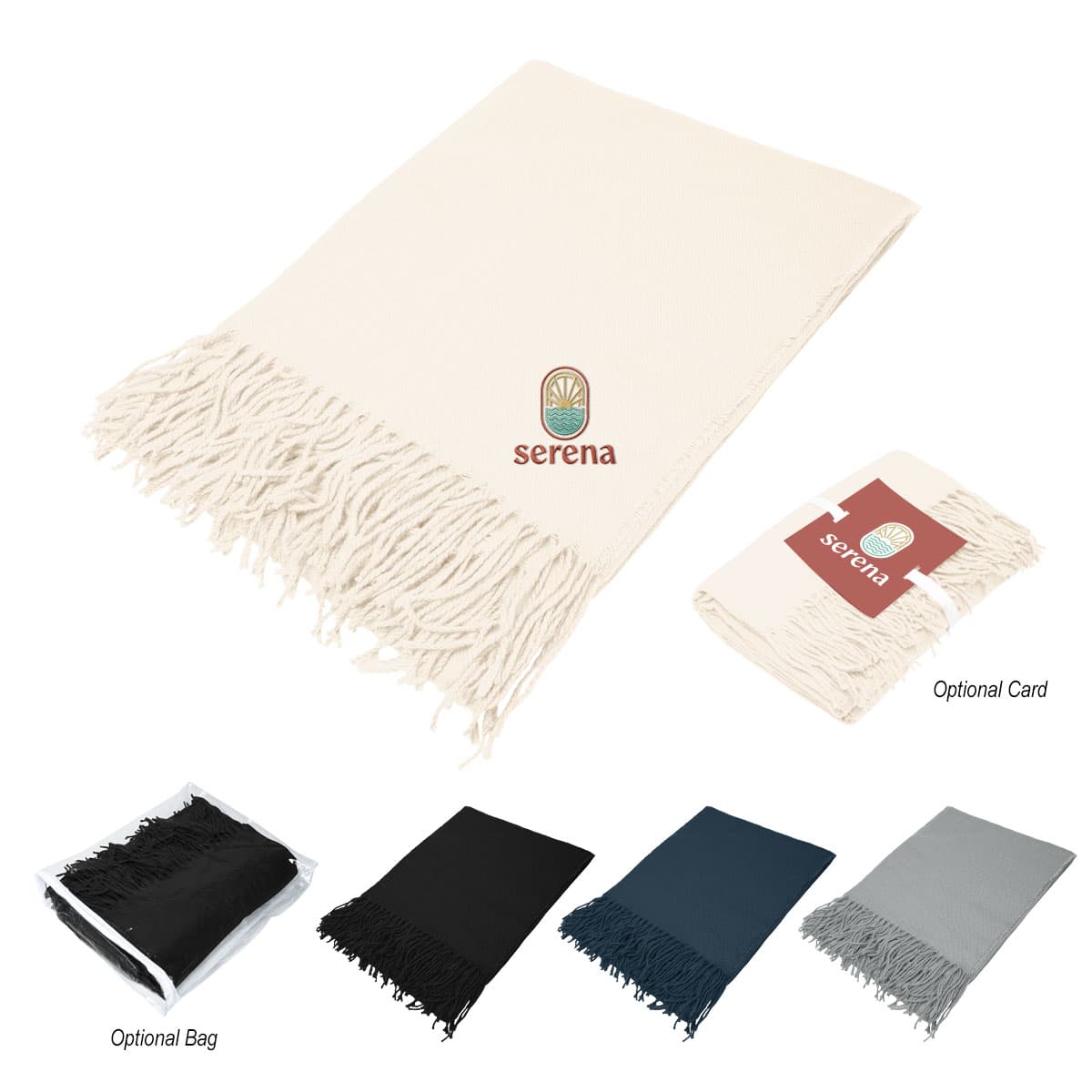 Tristan Tassel Recycled Blanket