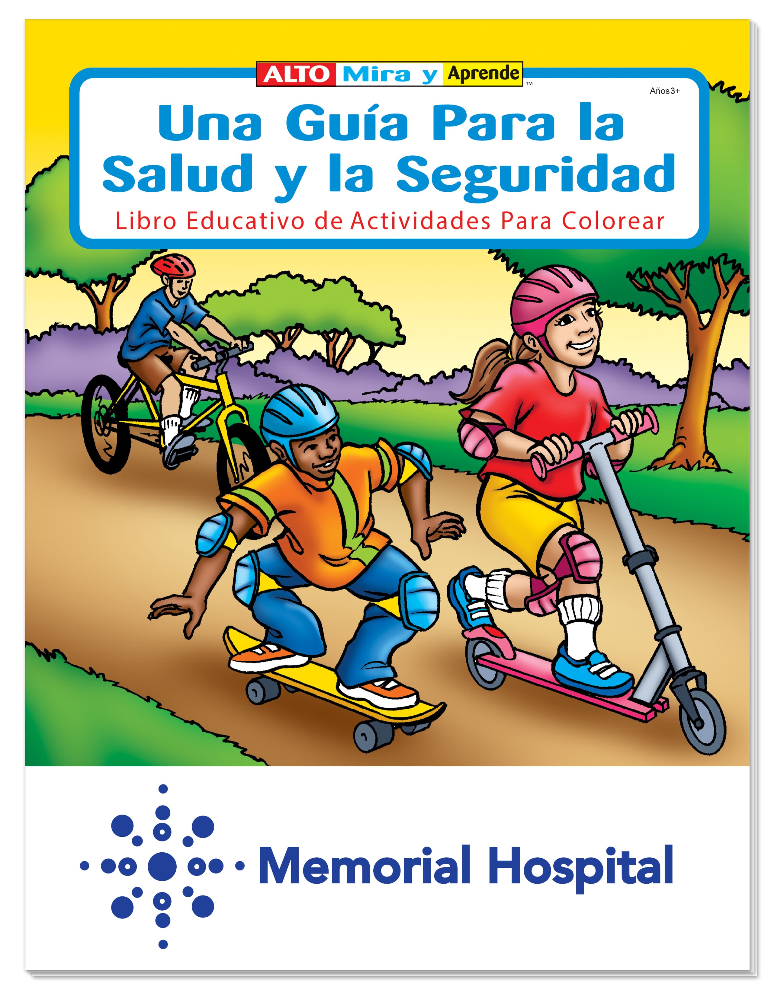 Coloring Book: A Guide to Health and Safety (Spanish)