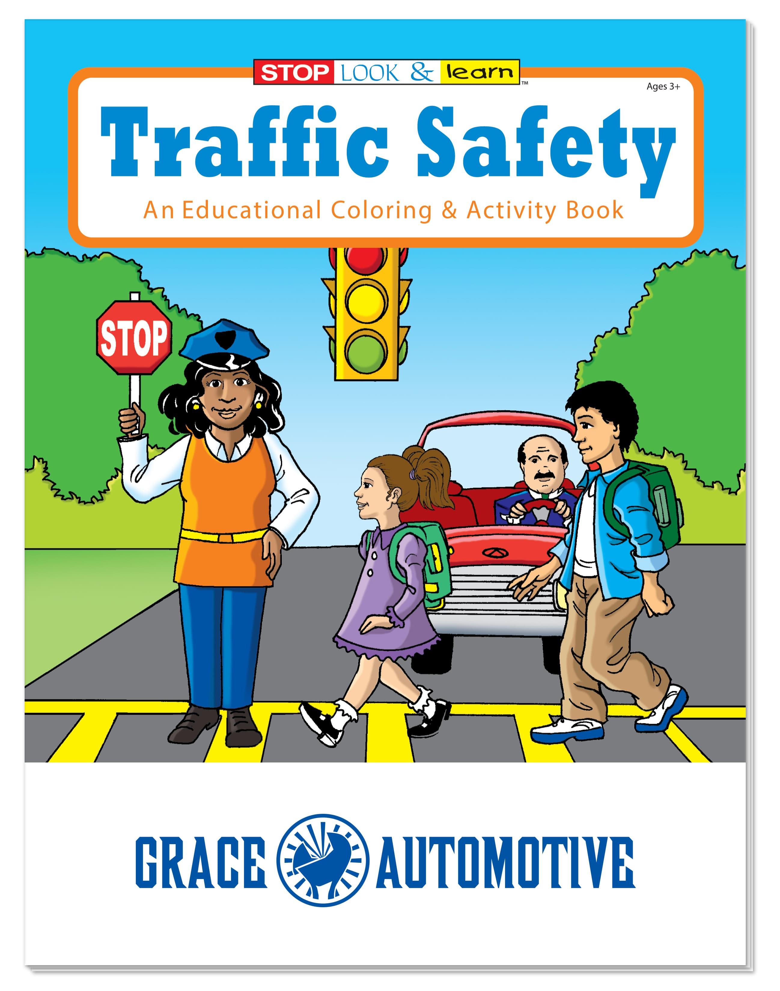 Coloring Book: Traffic Safety