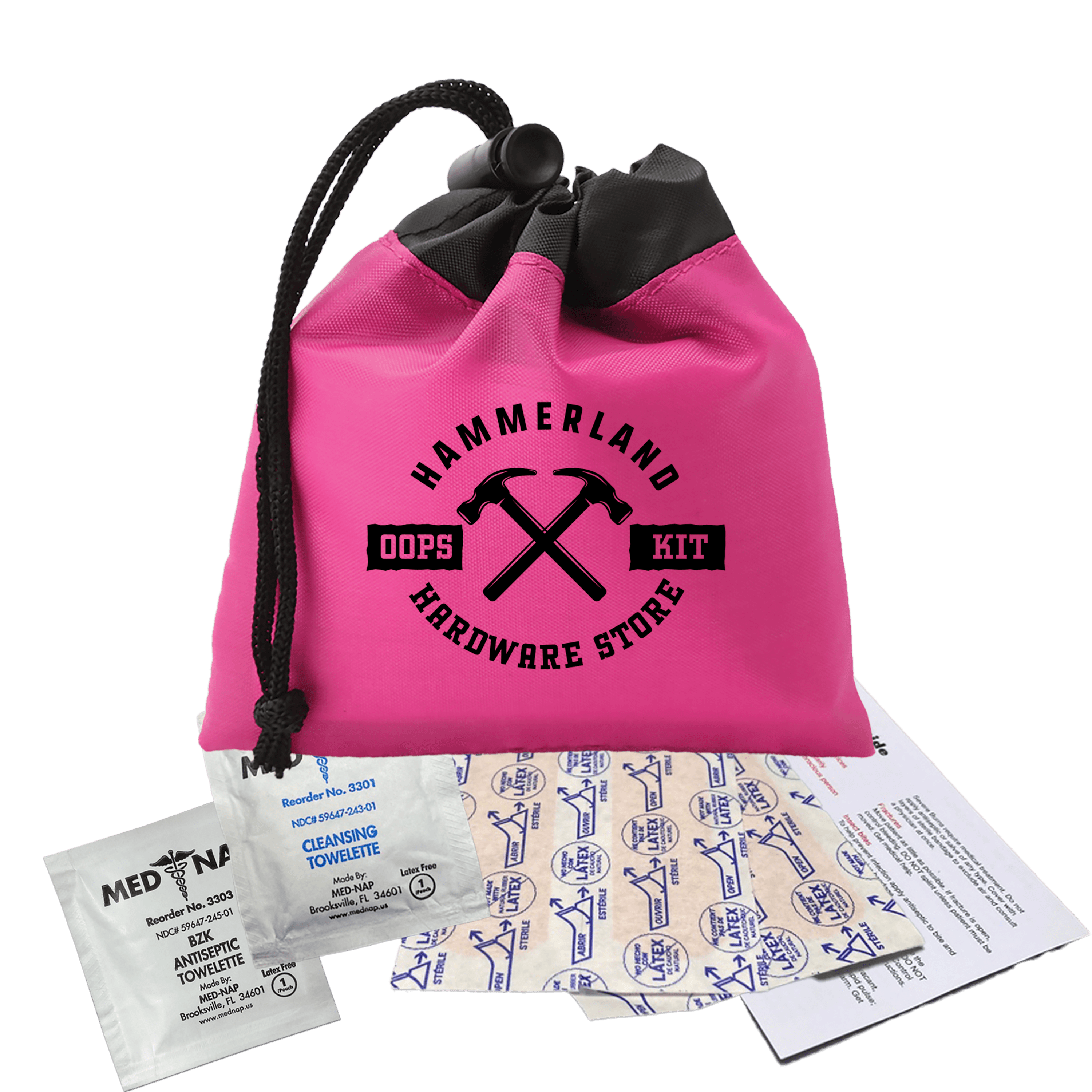 Garyline® Cinch Pouch First Aid Kit - 7 Piece - Image 1