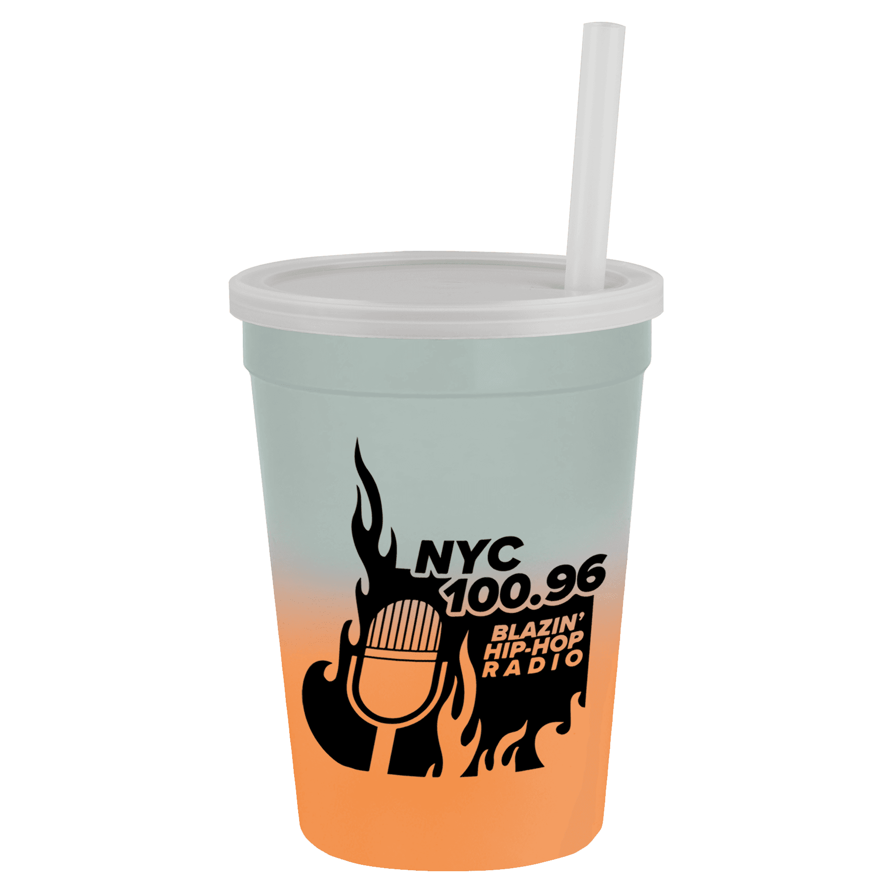 Garyline® Cups-on-the-Go Color-Changing Sport Sipper - 12 oz.