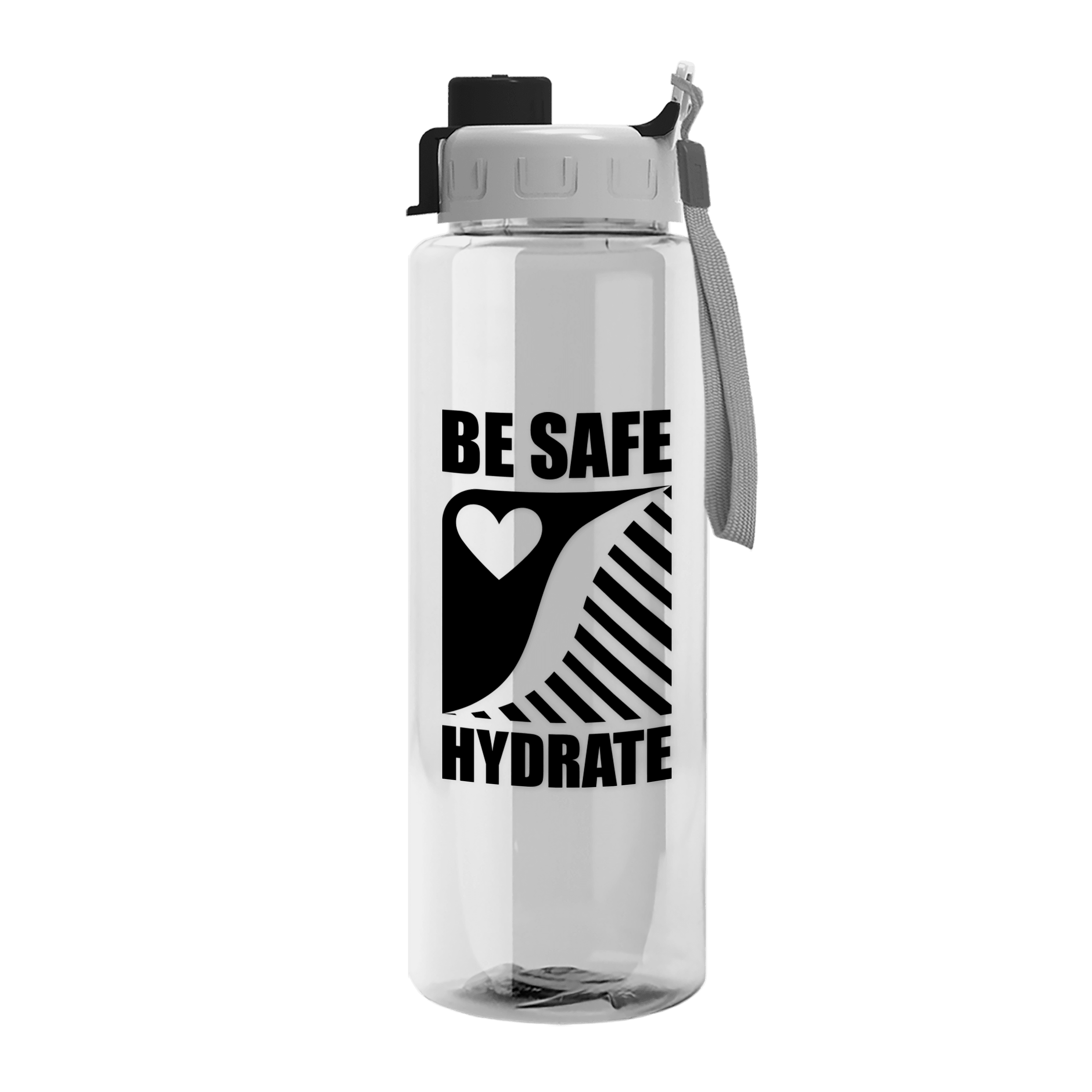 Garyline® Guzzler Bottle with Quick-Snap Lid - 32 oz.
