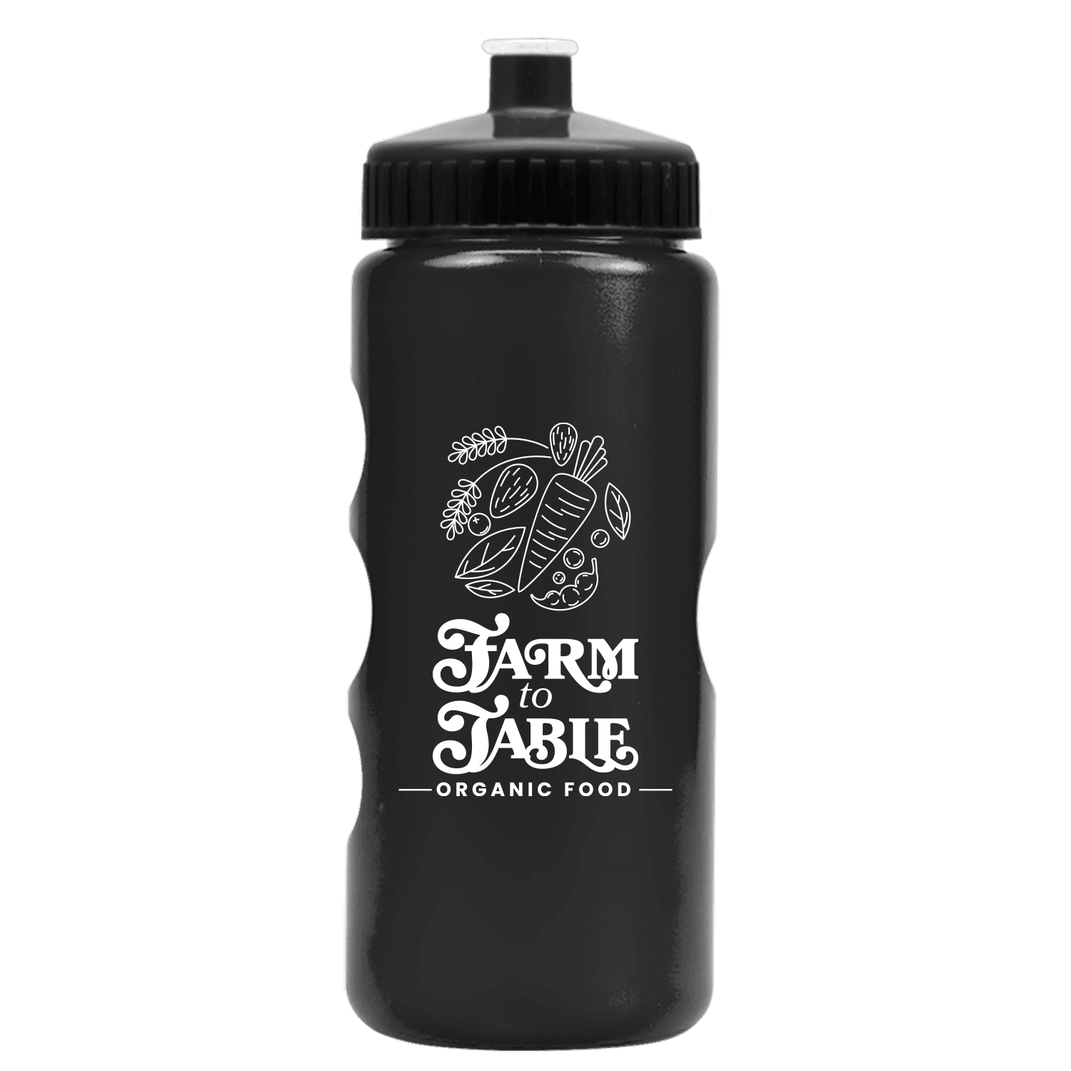 Garyline® Mini Peak Tritan® Metallike Bottle with Push-Pull Lid - 22 oz.