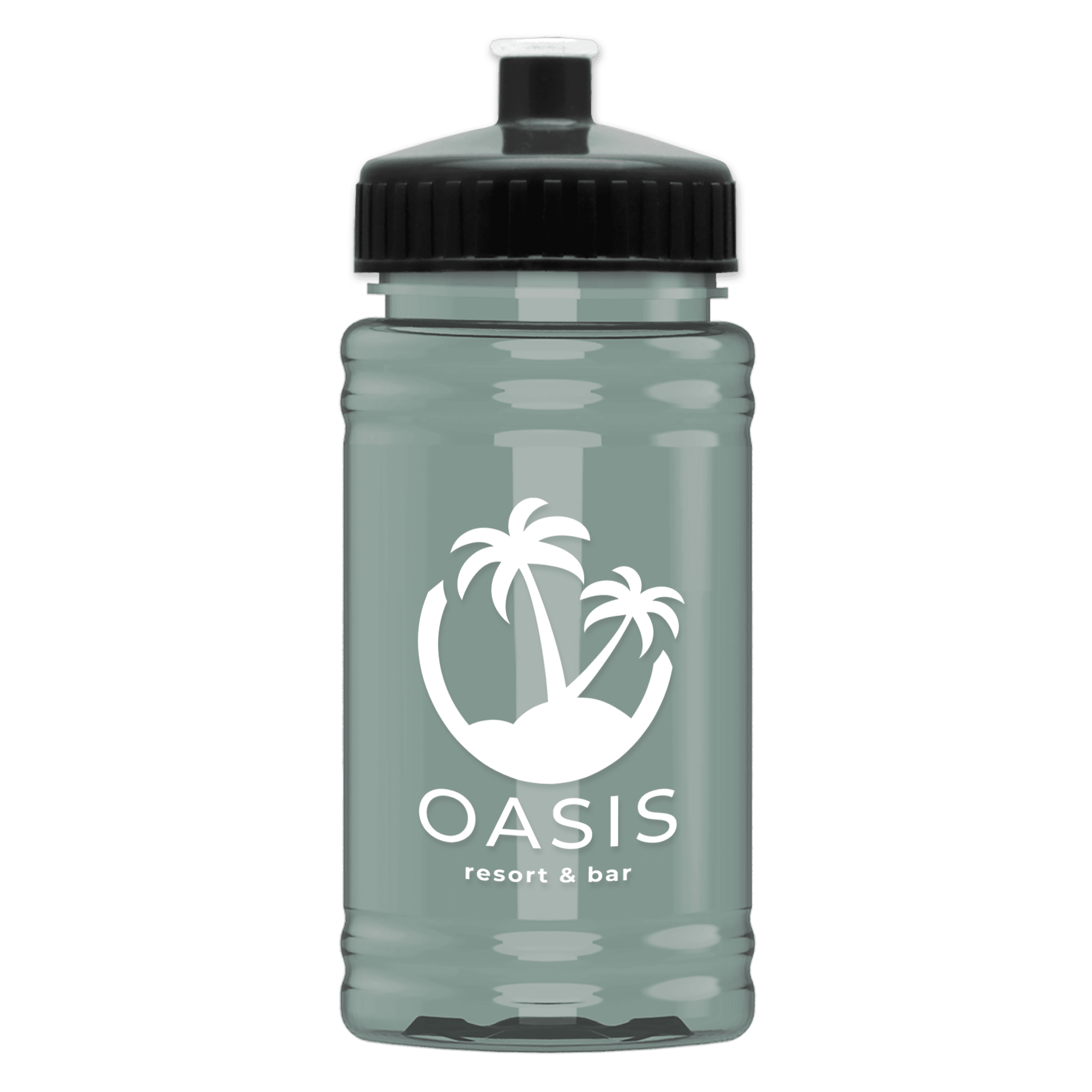 Garyline® Mini RPET Bottle with Push-Pull Lid - 16 oz.