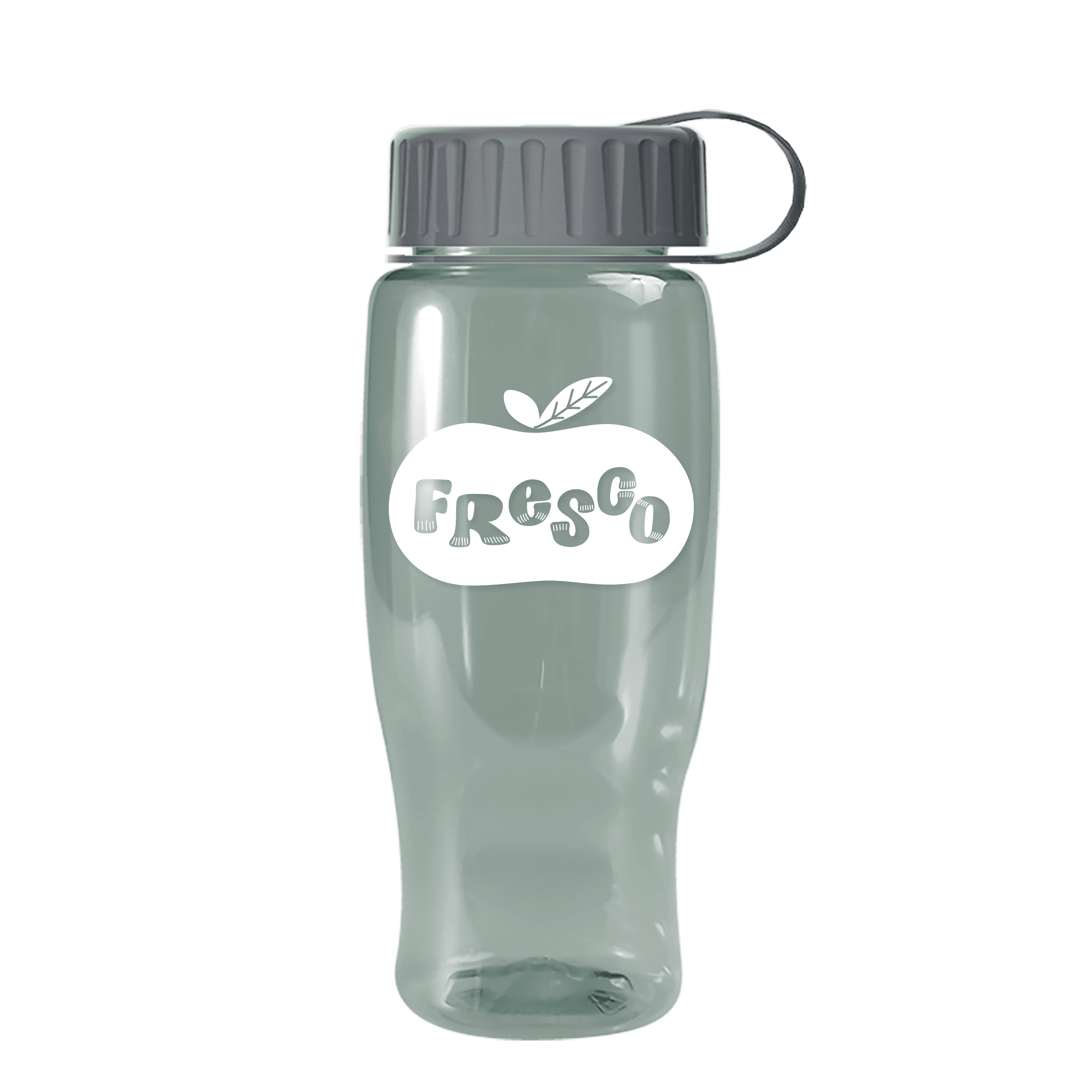 Garyline® Poly+ Recycled Bottle with Tethered Lid - 27 oz.