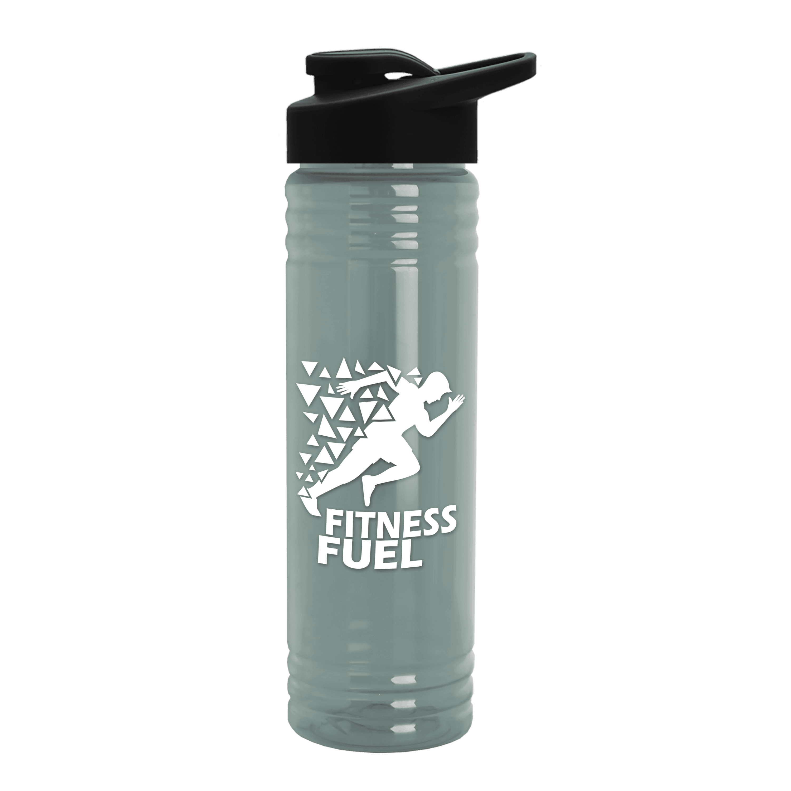 Garyline® Slim Fit RPET Bottle with Drink-Thru Lid - 24 oz.