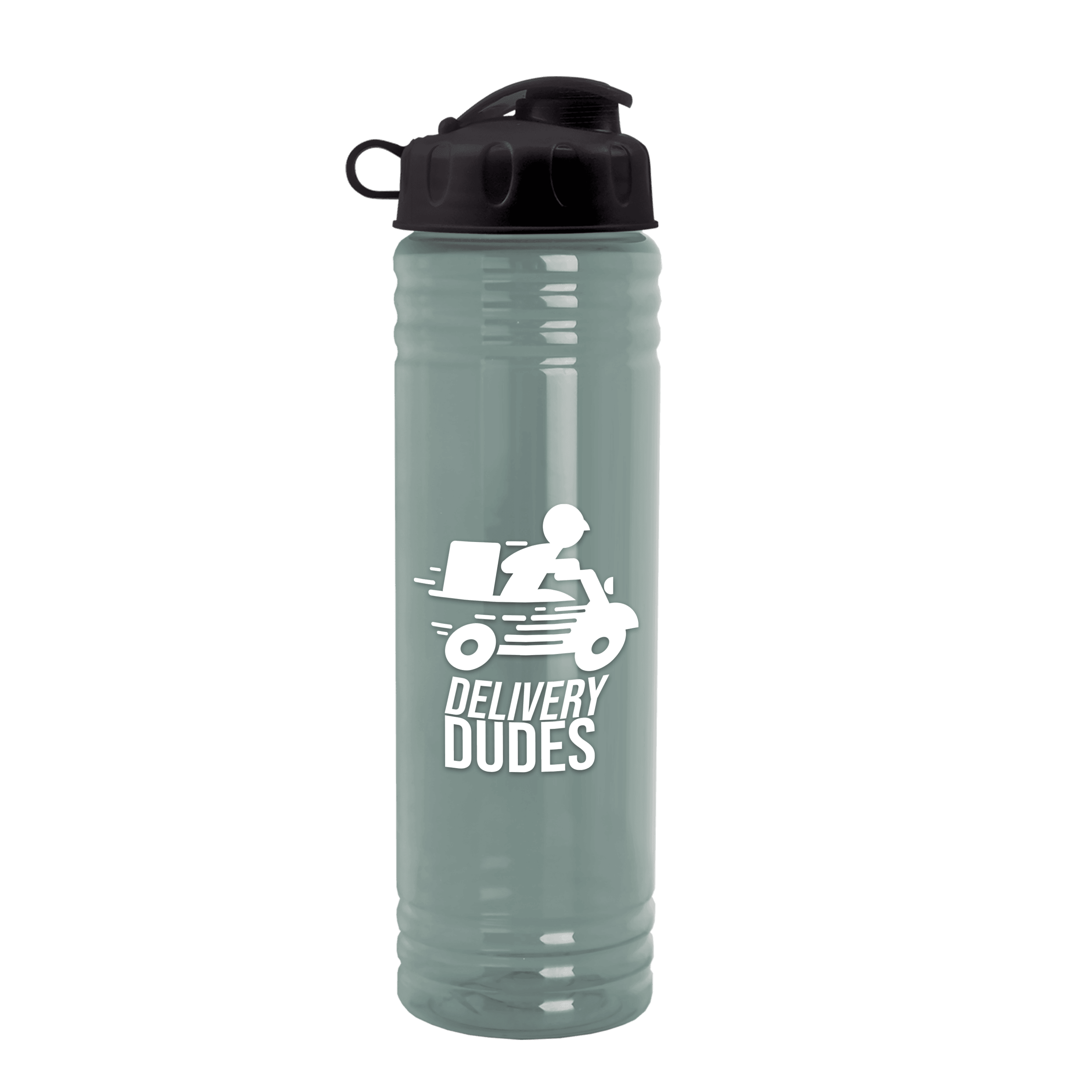 Garyline® Slim Fit RPET Bottle with Flip Lid - 24 oz.