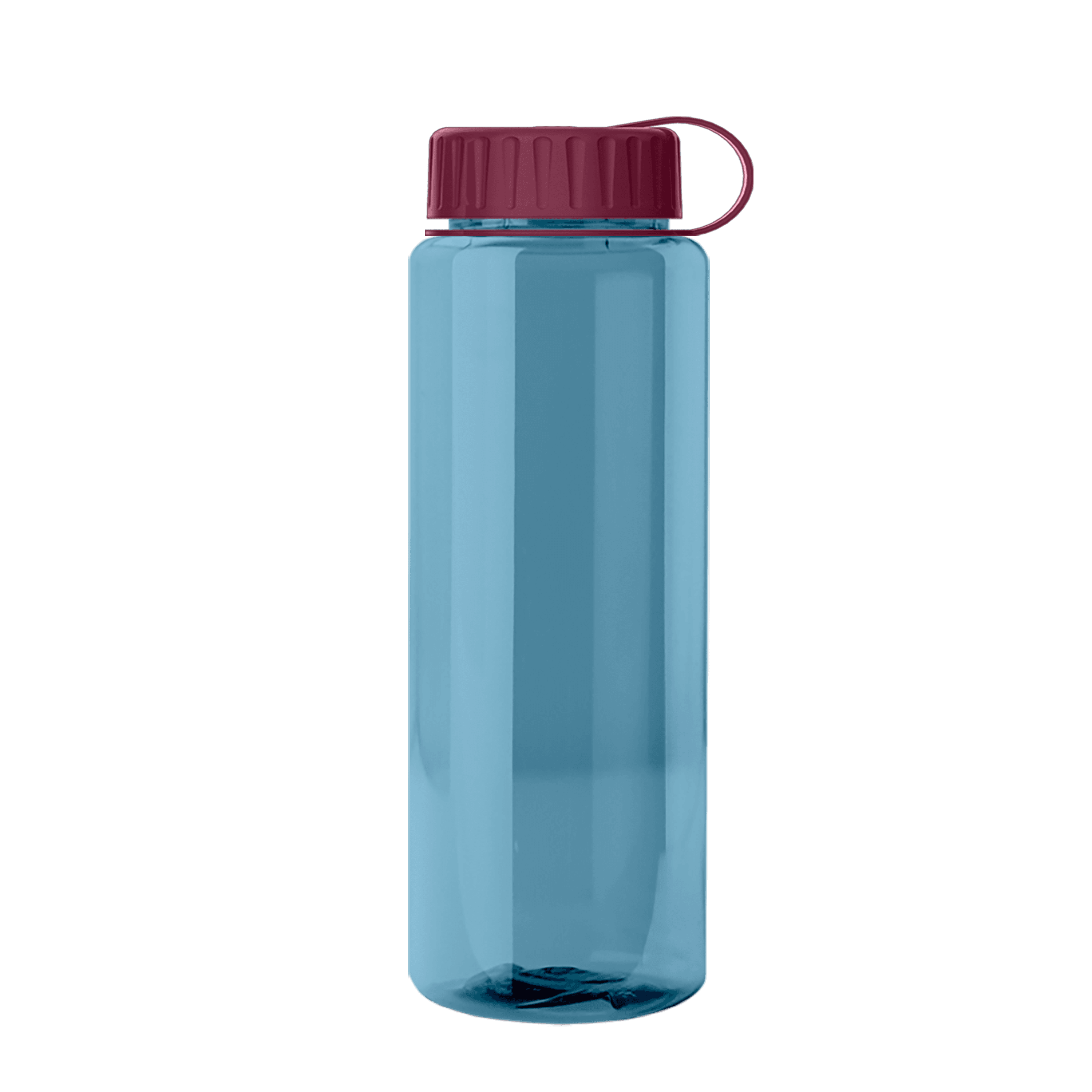 Garyline® Slim Fit RPET Bottle with Tethered Lid - 32 oz.