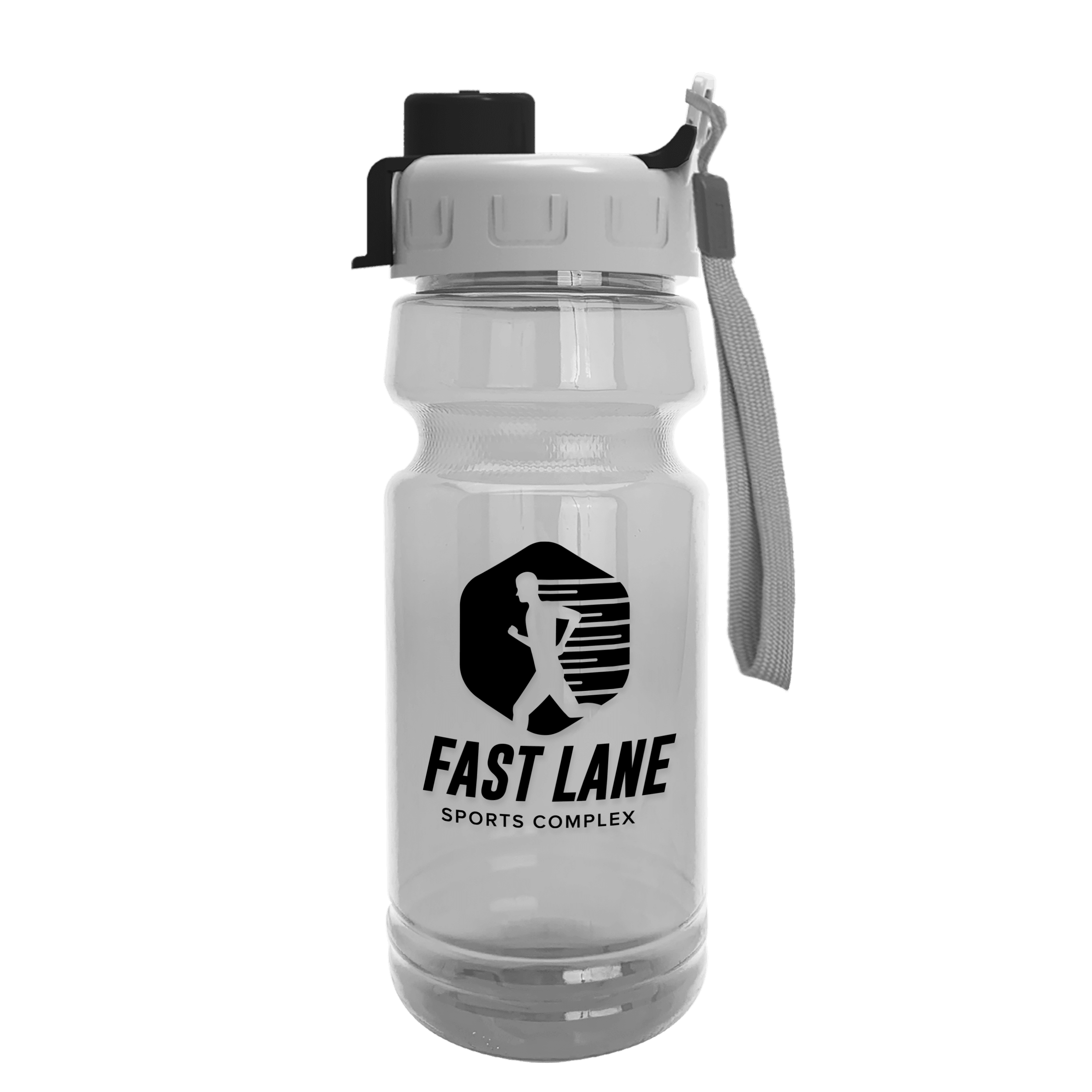 Garyline® Trainer Clear Bottle with Quick-Snap Lid - 24 oz.