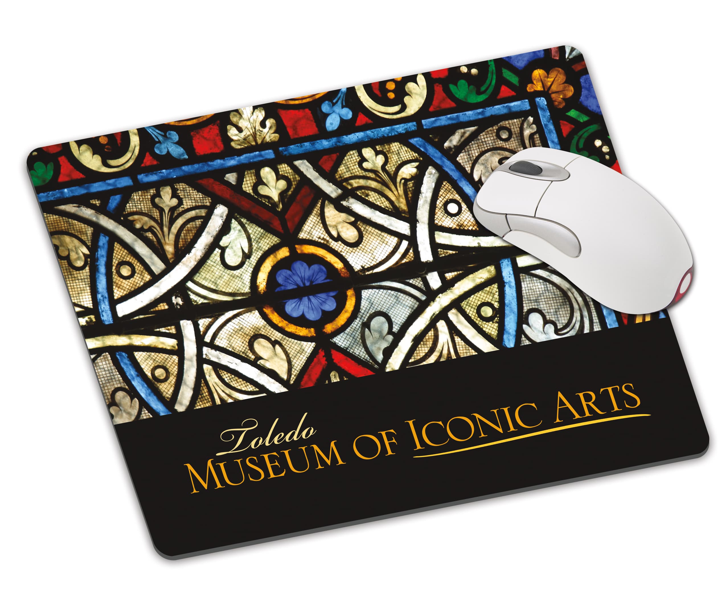 Good Value™ 1/16" Firm Surface Mouse Pad (6" x 8")