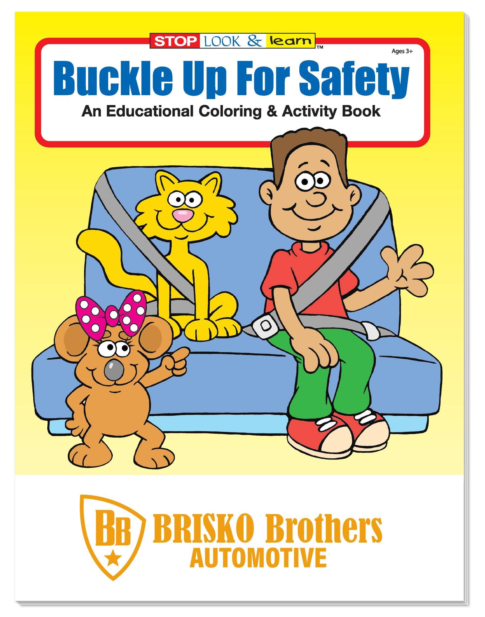 Good Value™ Coloring Book: Buckle Up for Safety