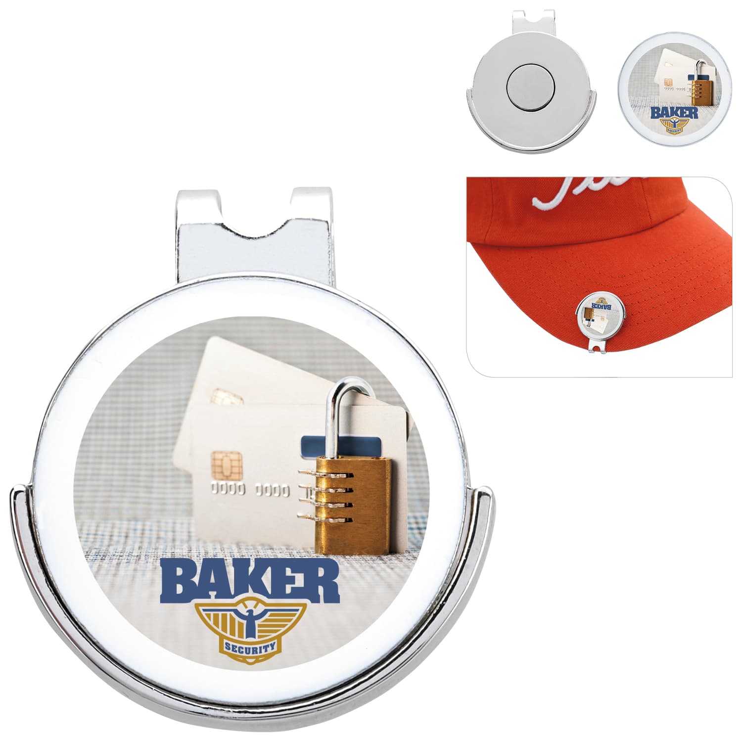 Good Value™ Golfers Ball Marker Hat Clip