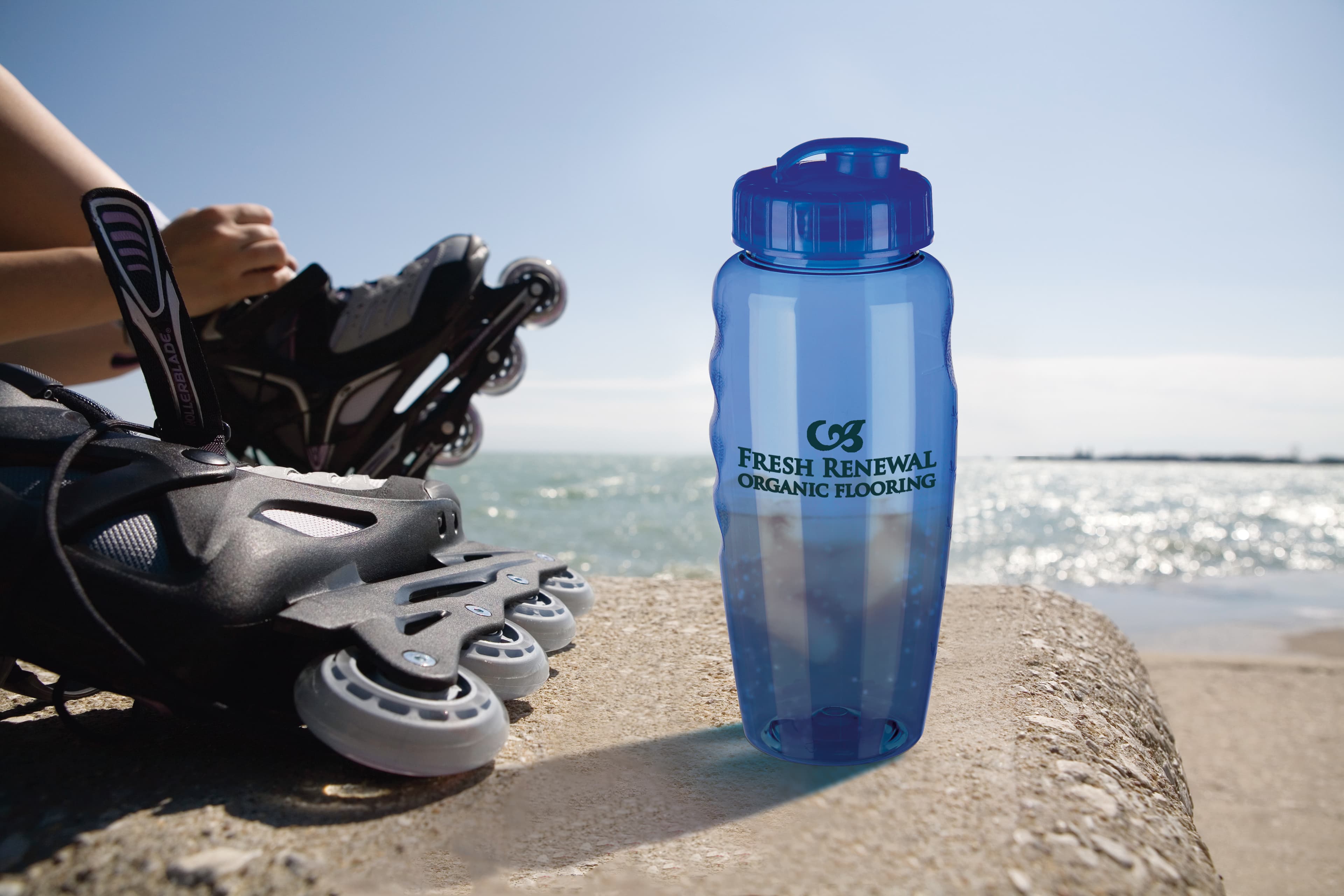 Good Value™ Gripper Poly-Clear® Bottle - 31 oz.