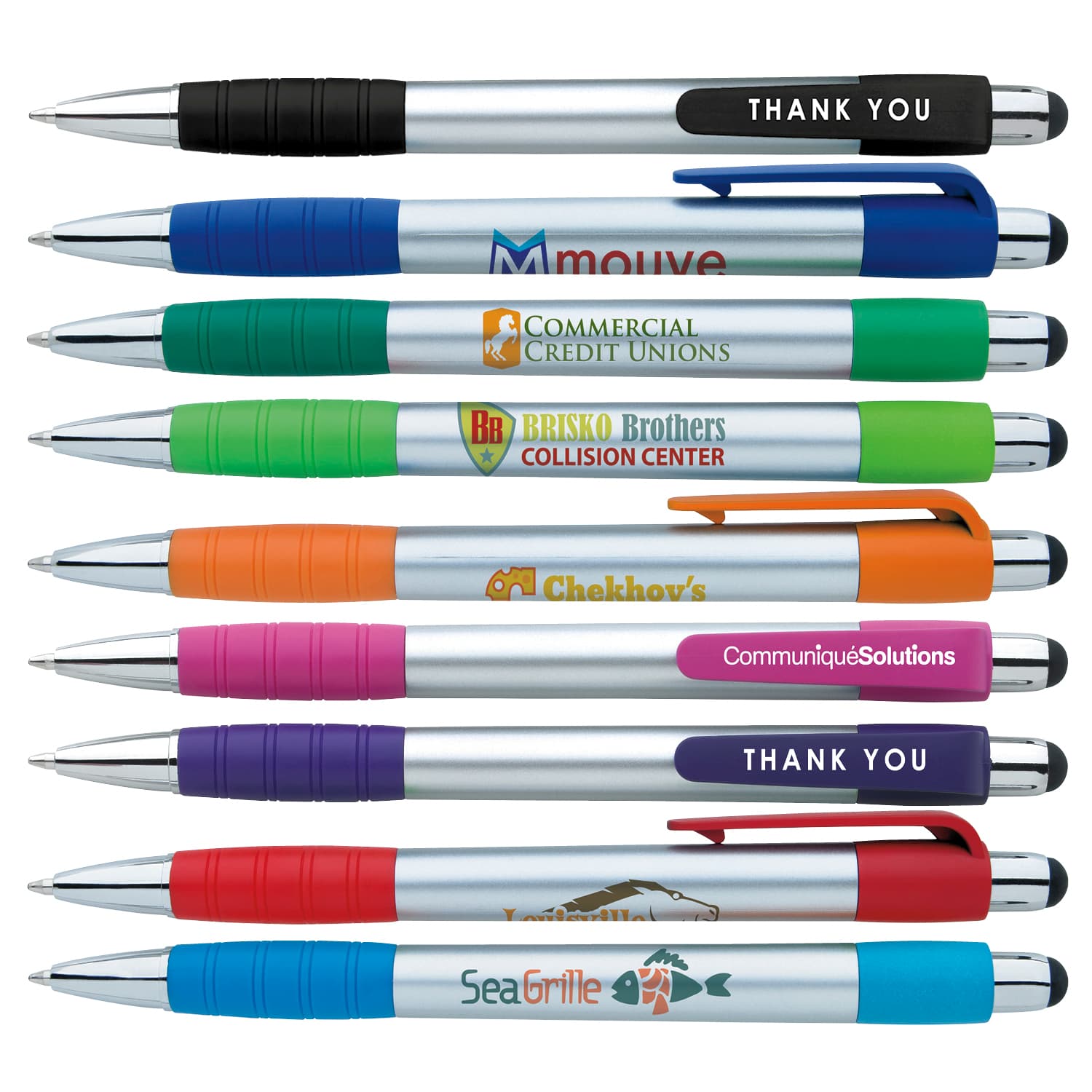 Good Value™ Silver Element Stylus RABS Pen