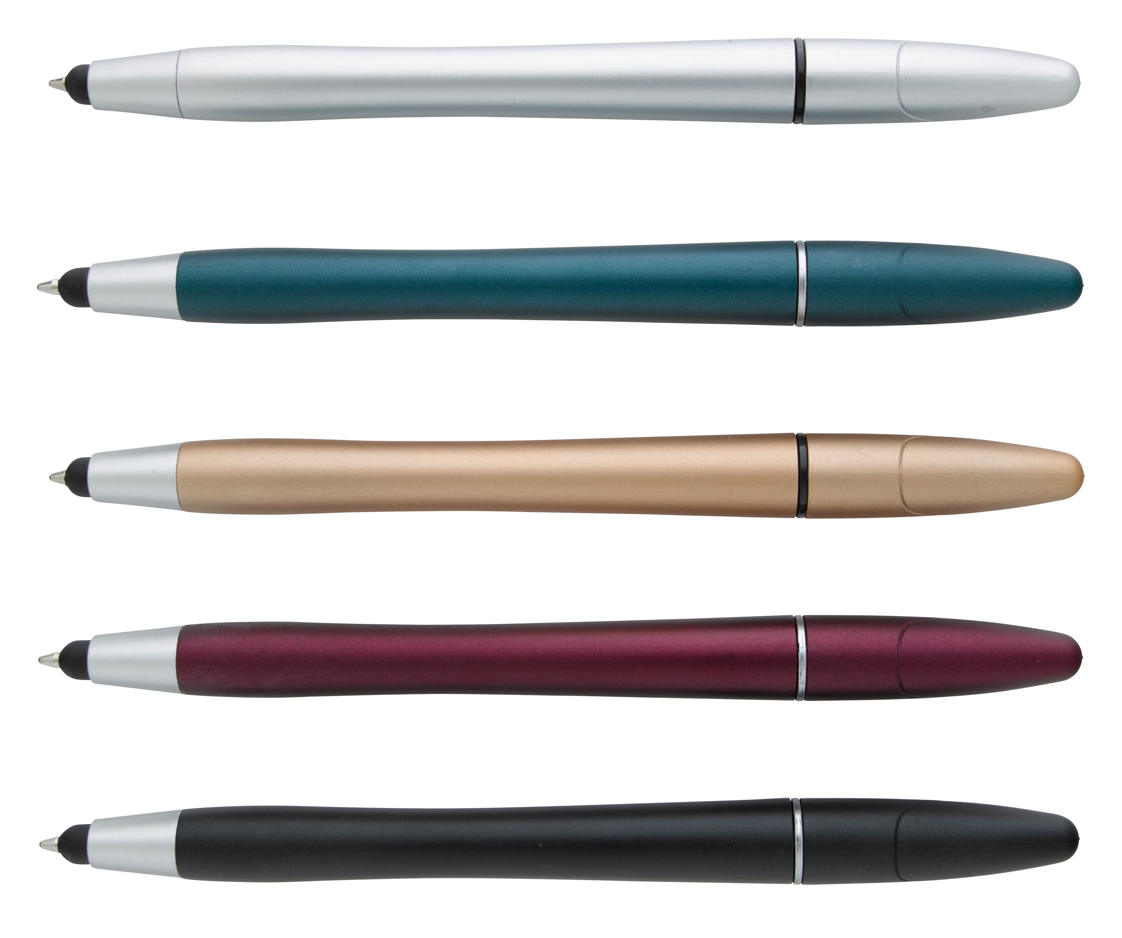 Good Value™ Twist Highlighter-Pen Stylus Combo