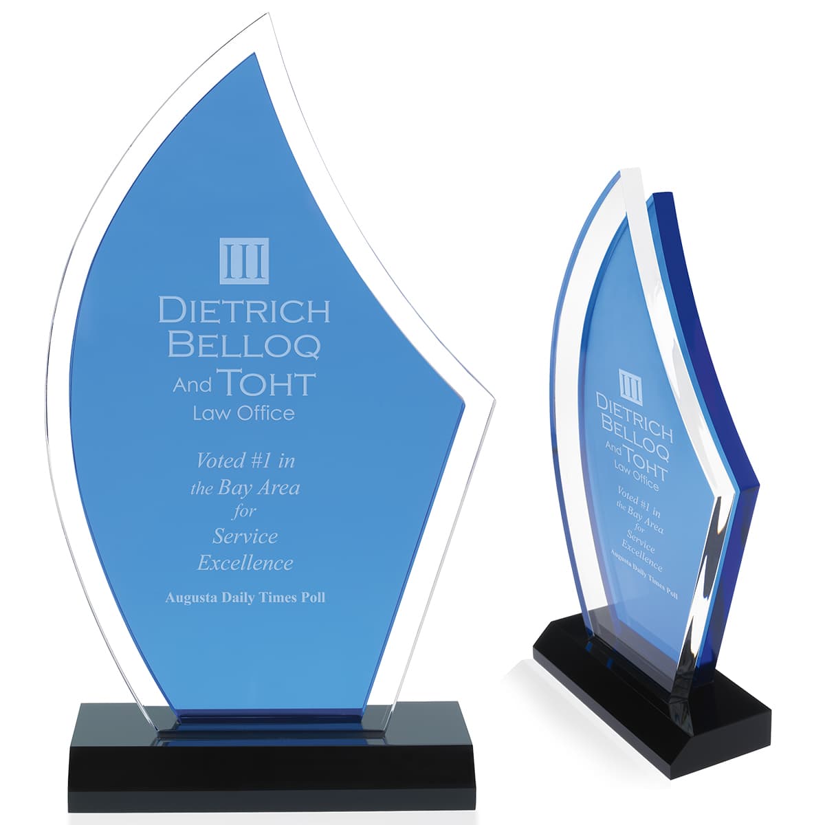 JAFFA® Acrylic Sailboat Award