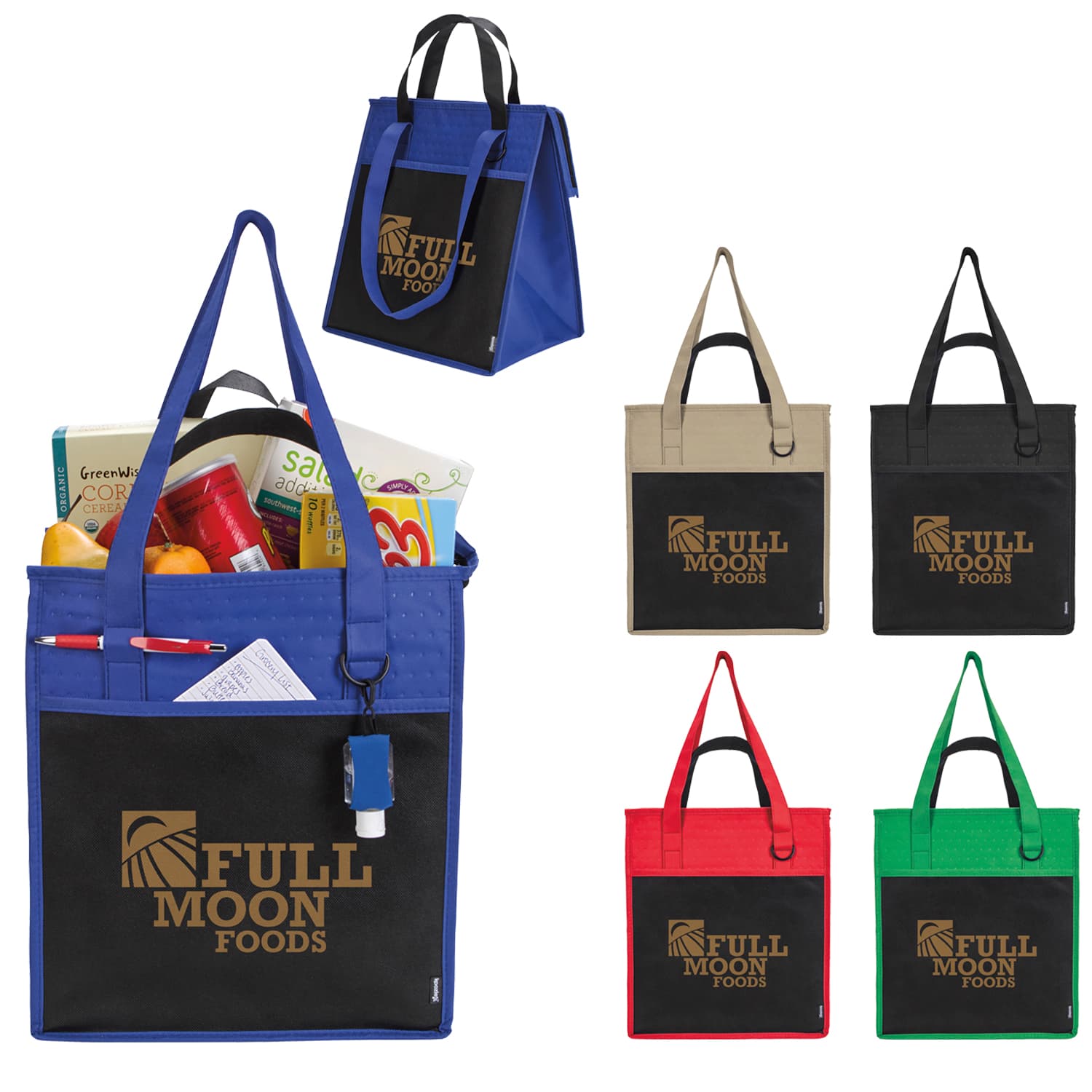 Koozie® Insulated Supermarket Tote - Image 1