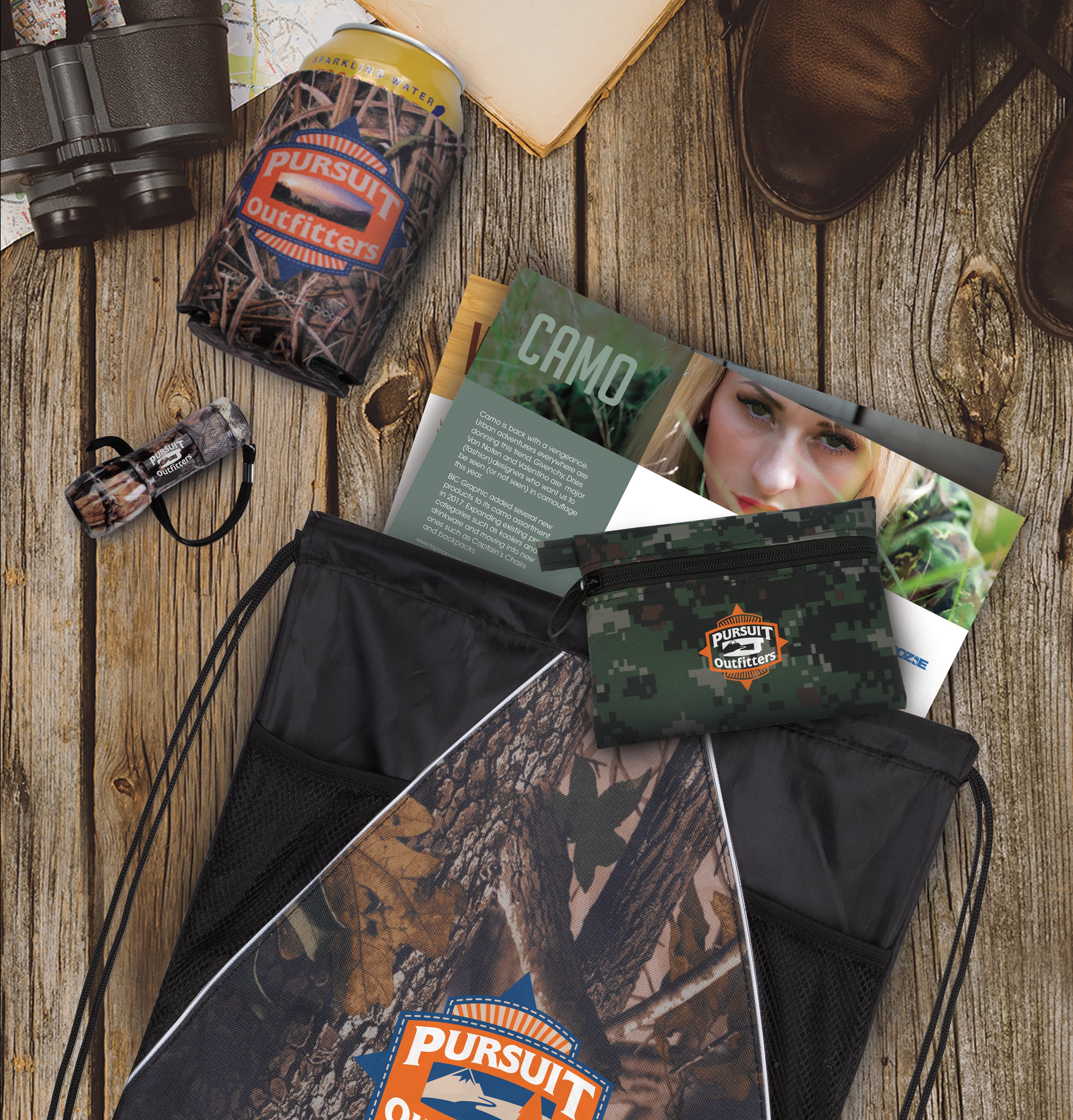 Koozie® Mossy Oak® britePix® Can Cooler