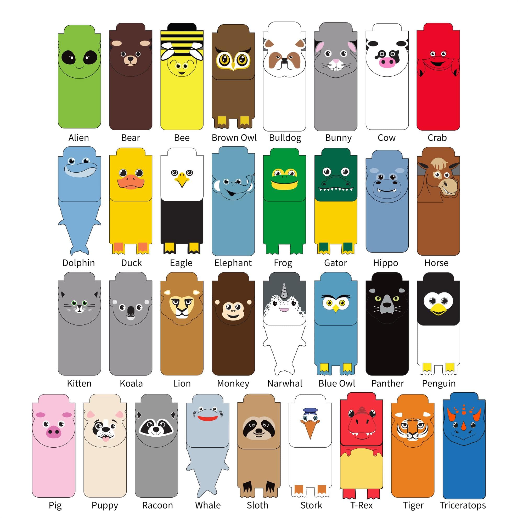 Paws N Claws® Magneticmark Bookmark