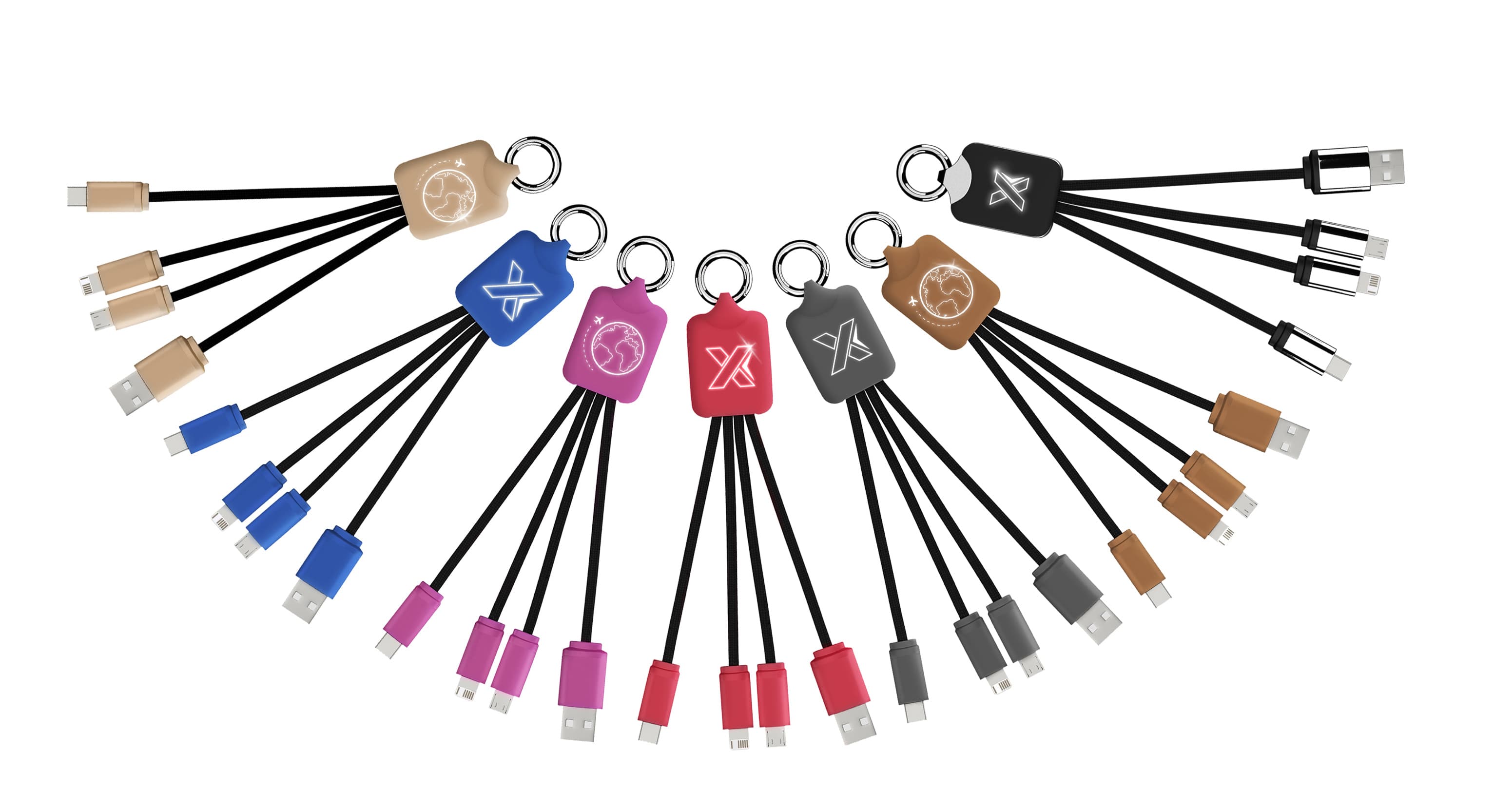 SCX Innovative Design™ Custom Eco Quatro Light Cable