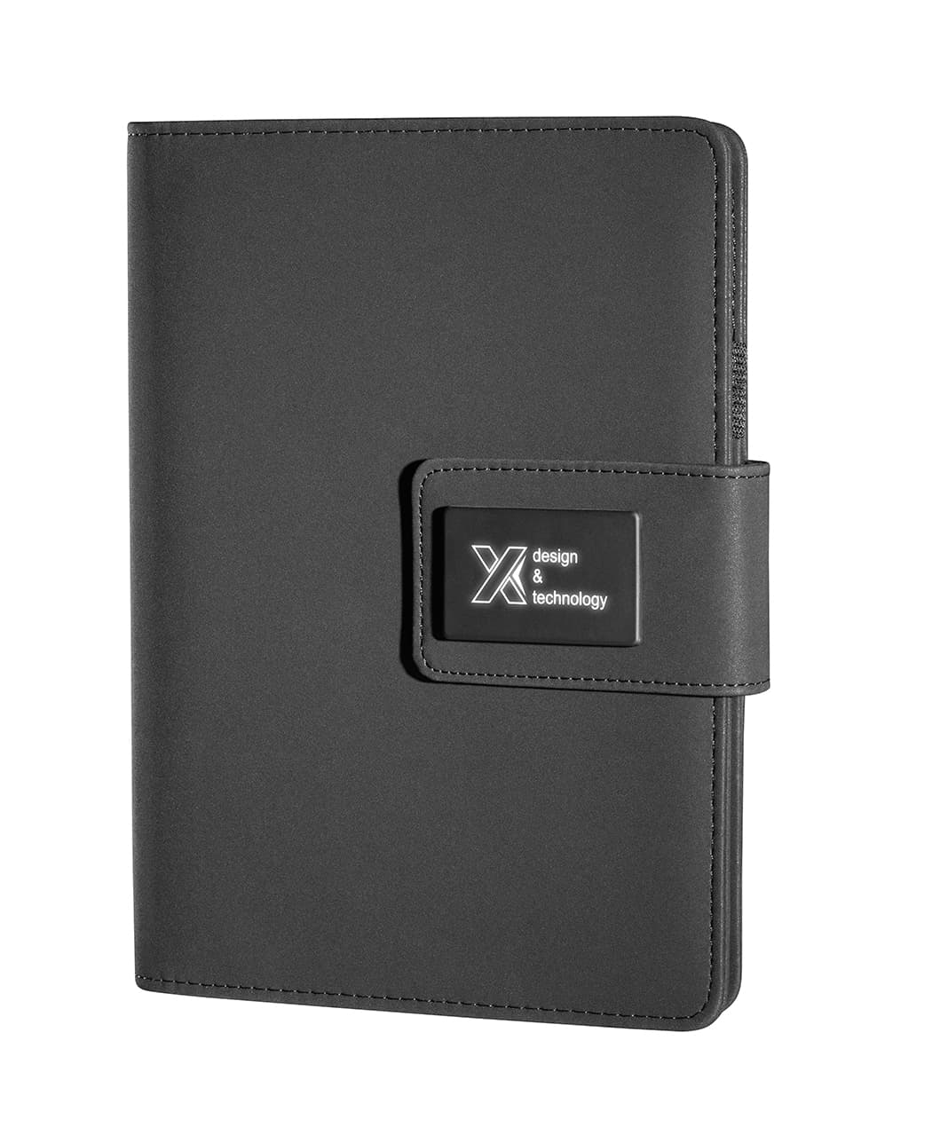 SCX Innovative Design™ Notebook A5 with Power Bank 4000 mAh