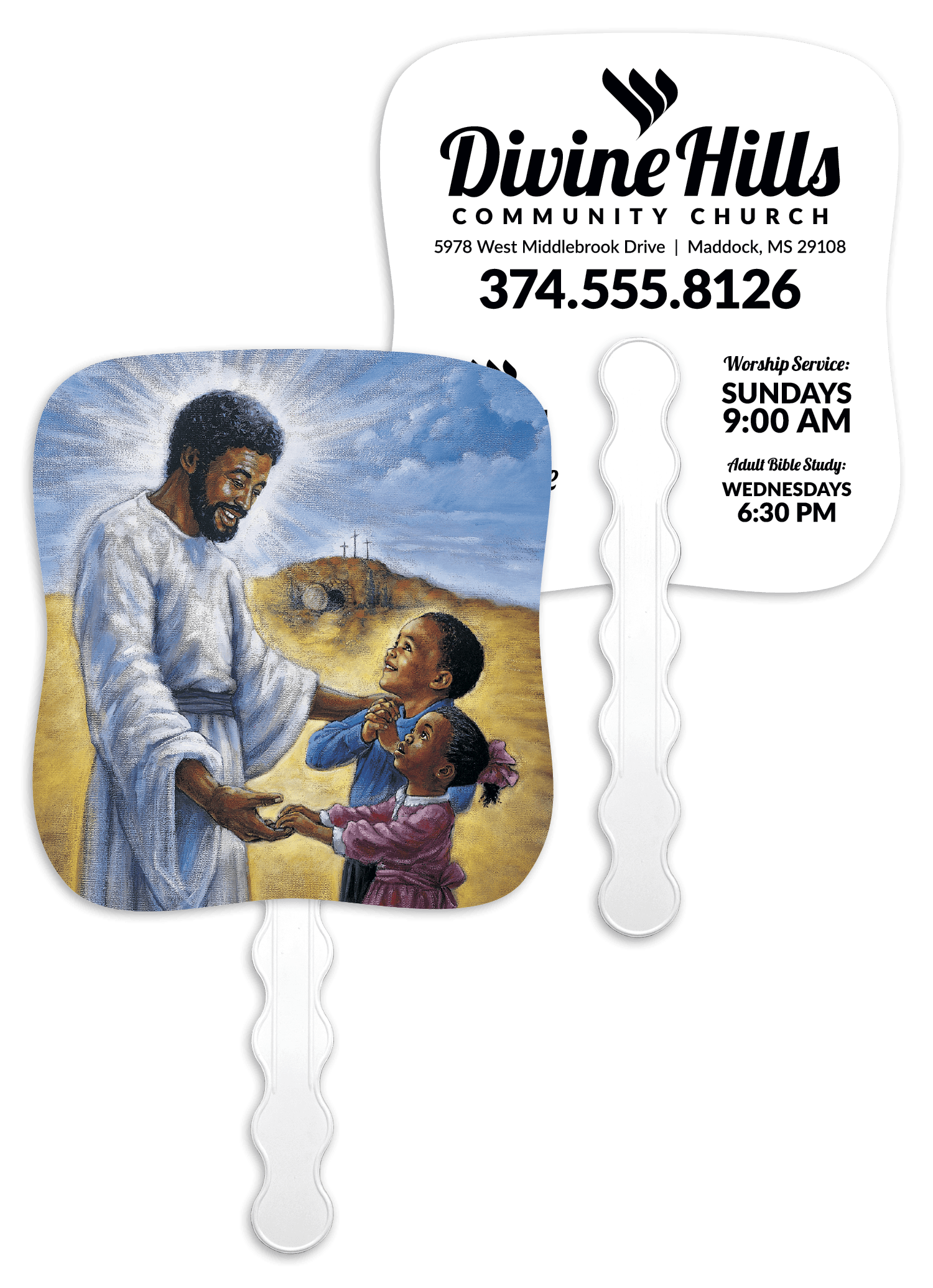 Skinner & Kennedy® Divine Enlightenment - Pictorial Fan