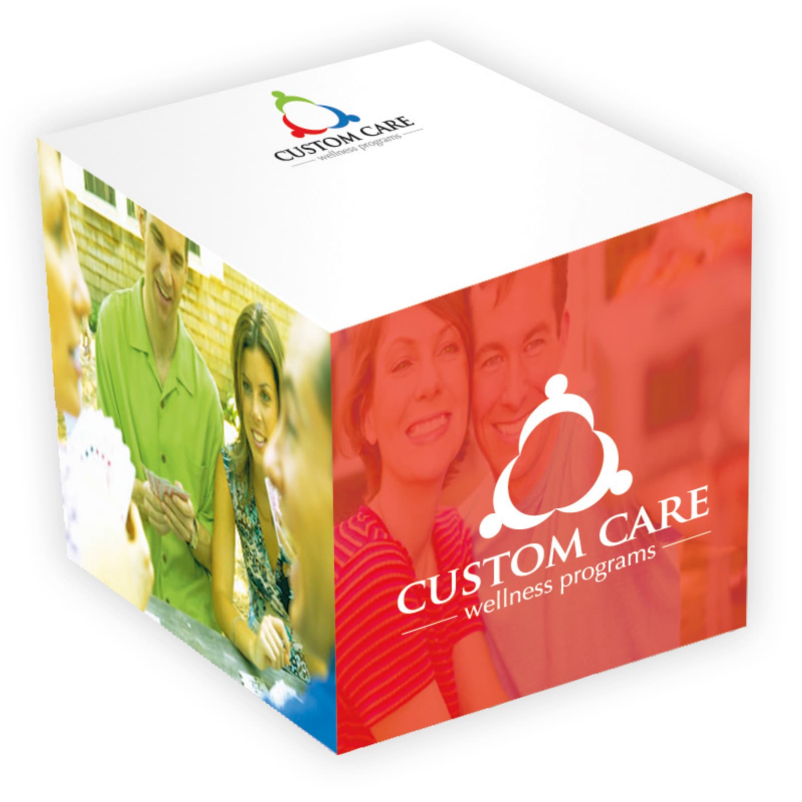 Souvenir® Sticky Note™ 2-3/8" x 2-3/8" x 2-3/8" Cube