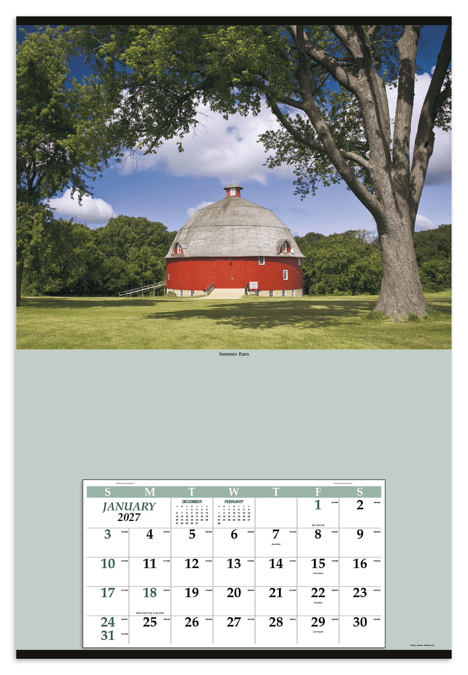 Triumph® Calendars Jumbo Hanger (12-Month) Calendar