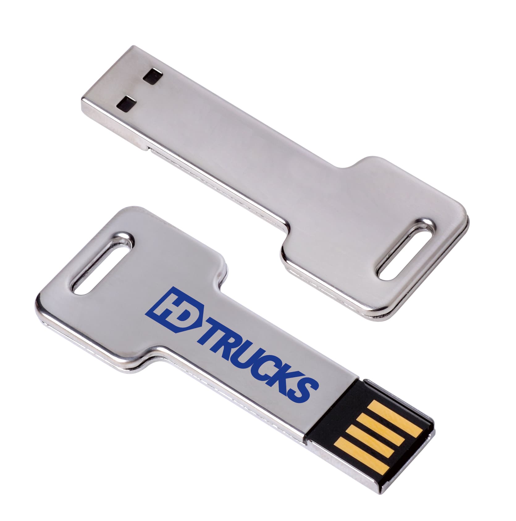 Universal Source® 2 GB Silver Key USB 2.0 Flash Drive