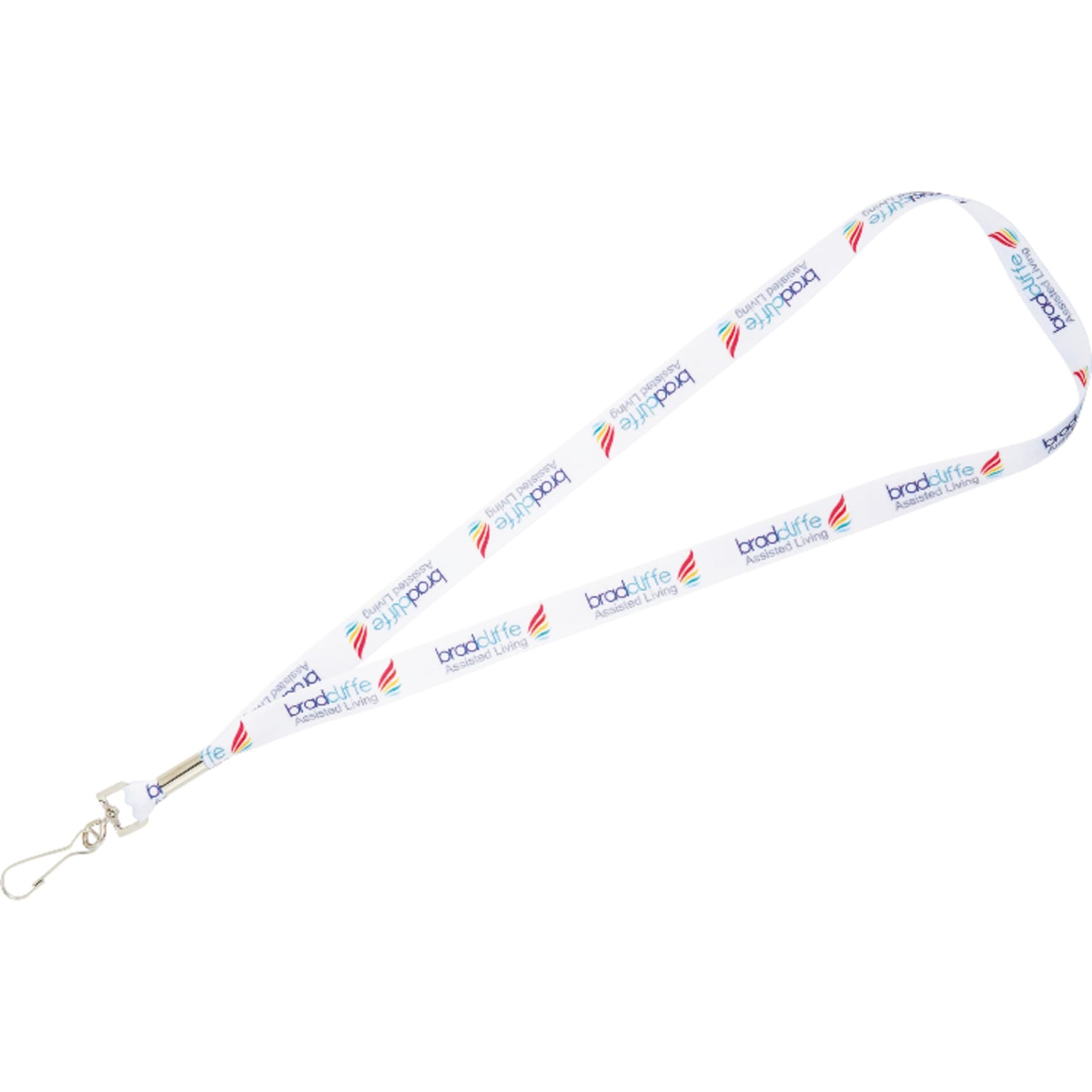 Full Color 3/4" Premium Lanyard with Hook