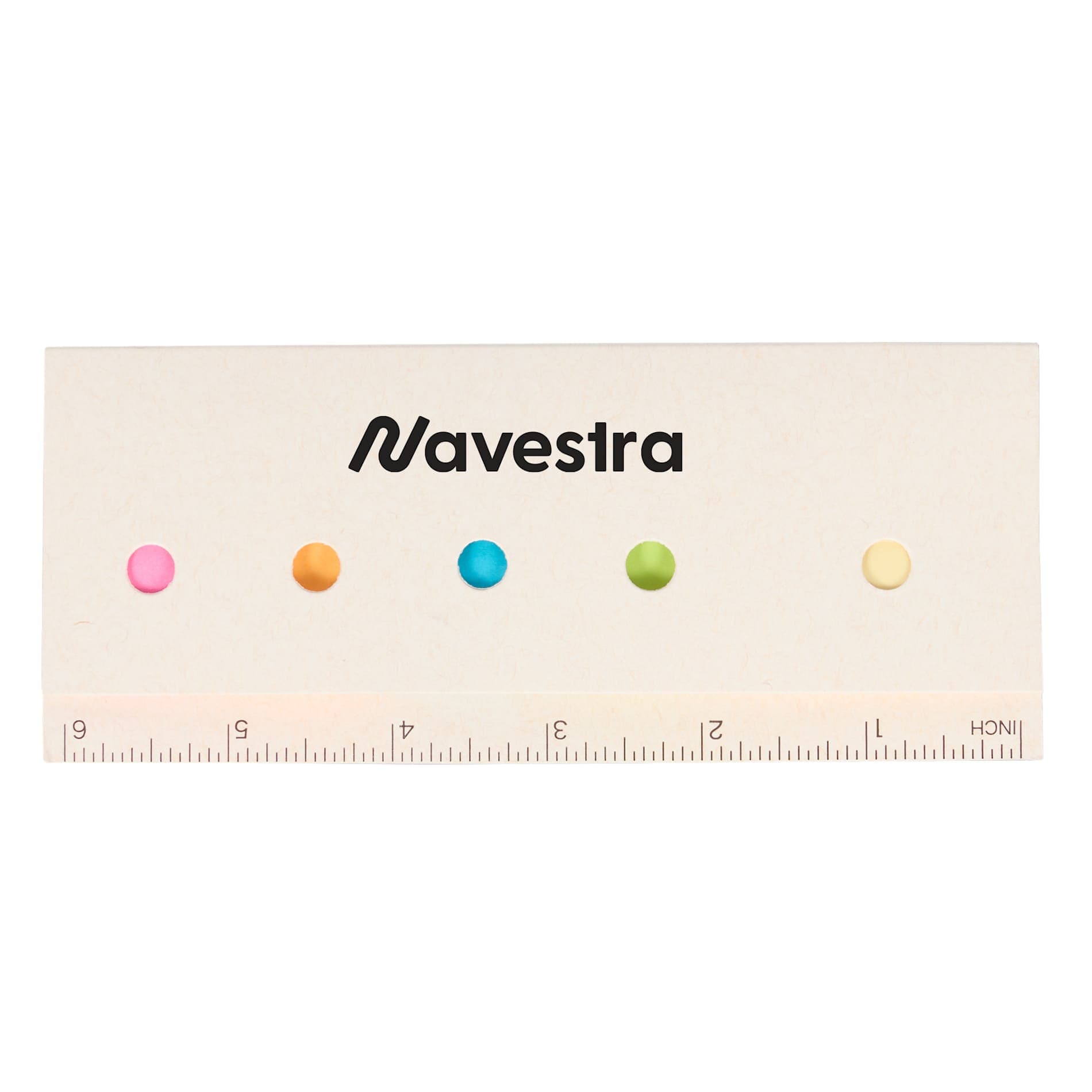 Recycled Milk Carton Sticky Notes & Ruler Pad