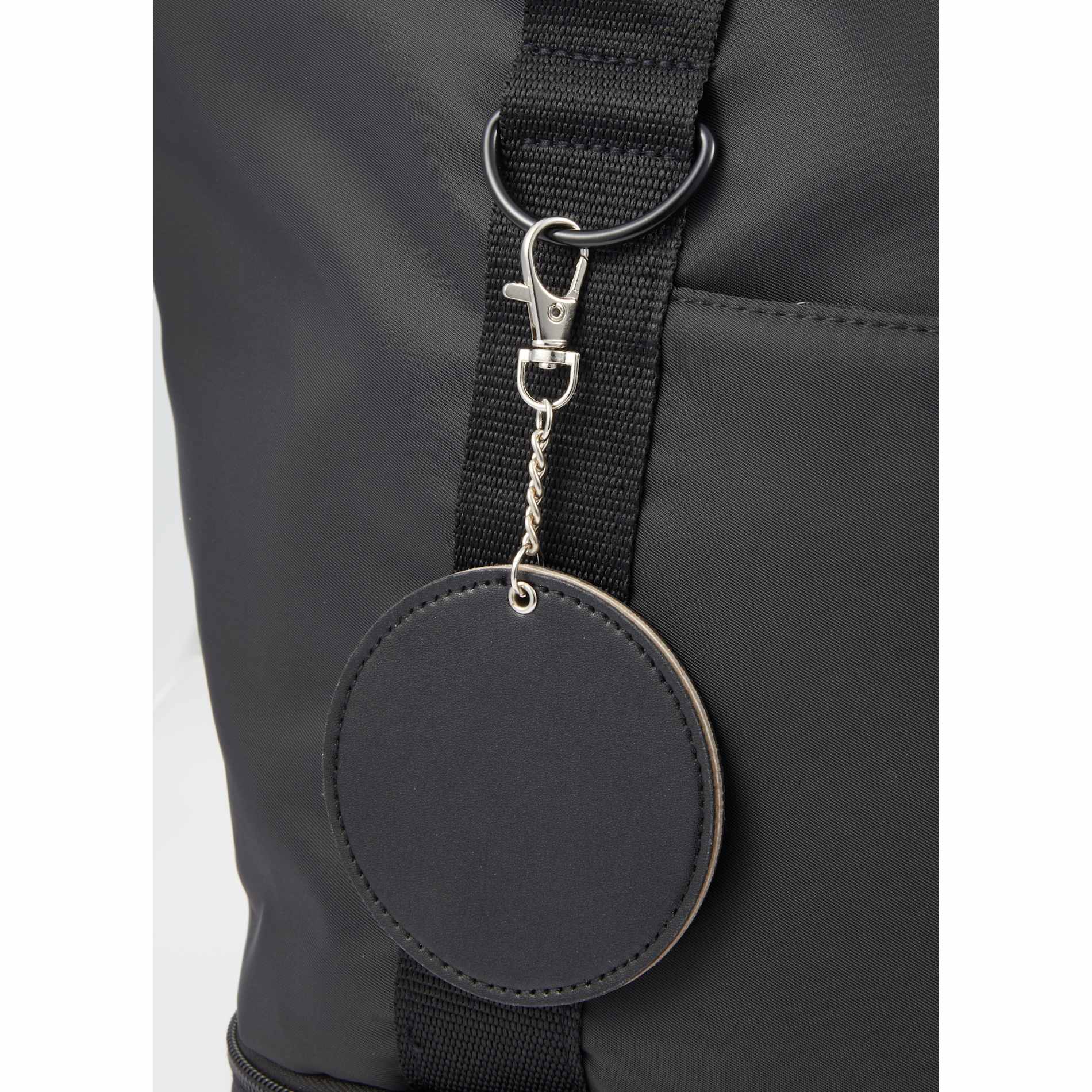 Recycled PU Travel Mirror Bag Charm - Image 1