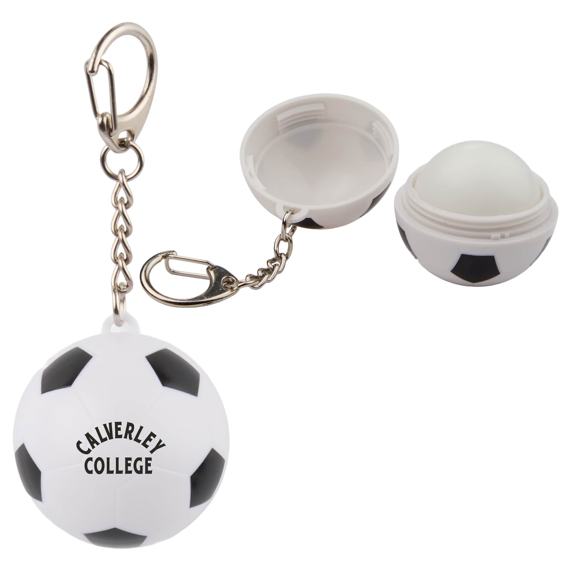 Soccer SPF15 Lip Moisturizer Keychain
