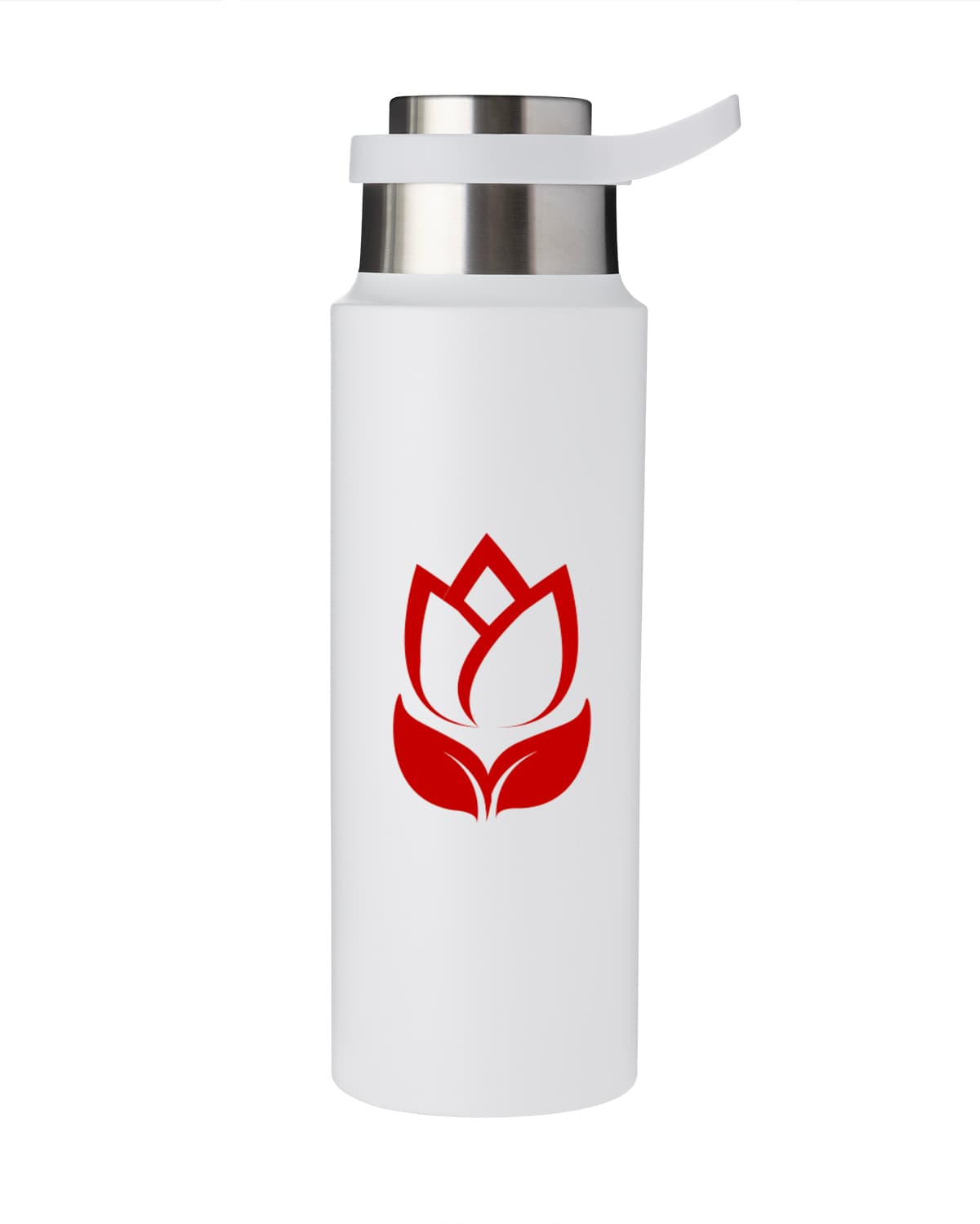 22 oz. Vacuum Insulated Water Bottle With Push-Lock Lid.
