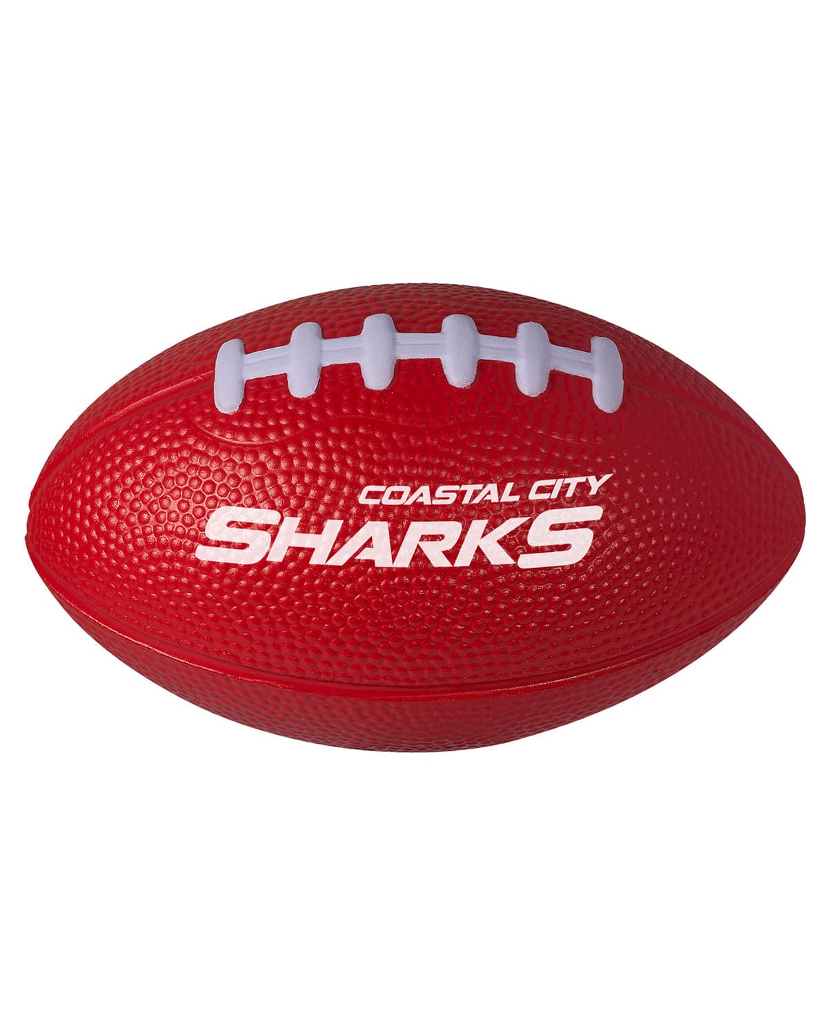 5" Football Shape Stress Ball.