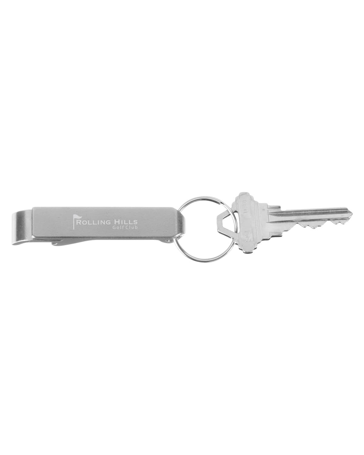 Aluminum Bottle Opener Keychain.