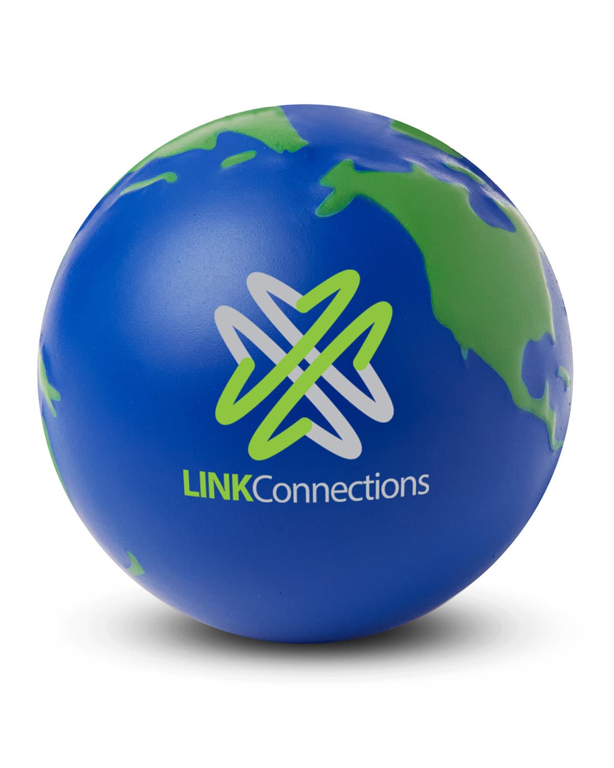 Globe Earth Shape Stress Ball.