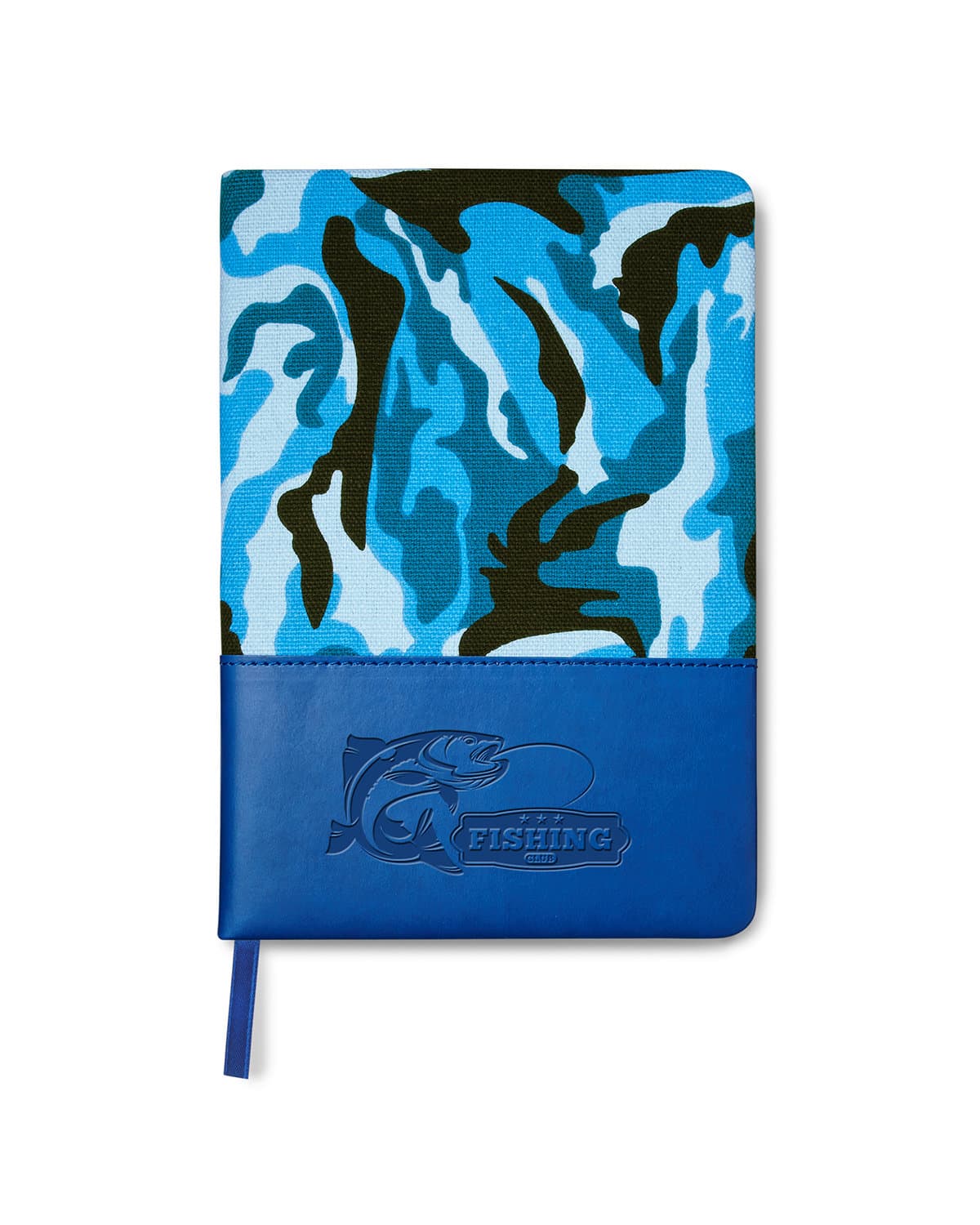 Hardcover Camo Canvas Journal Notebook 5.78" X 8.35".