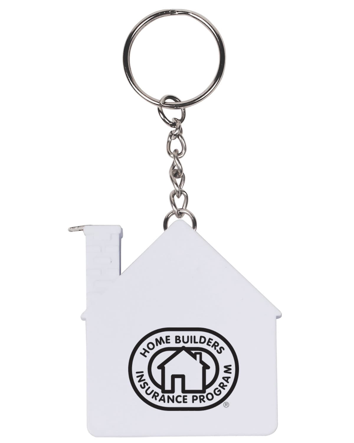 House Tape Measure Key Chain 3'.