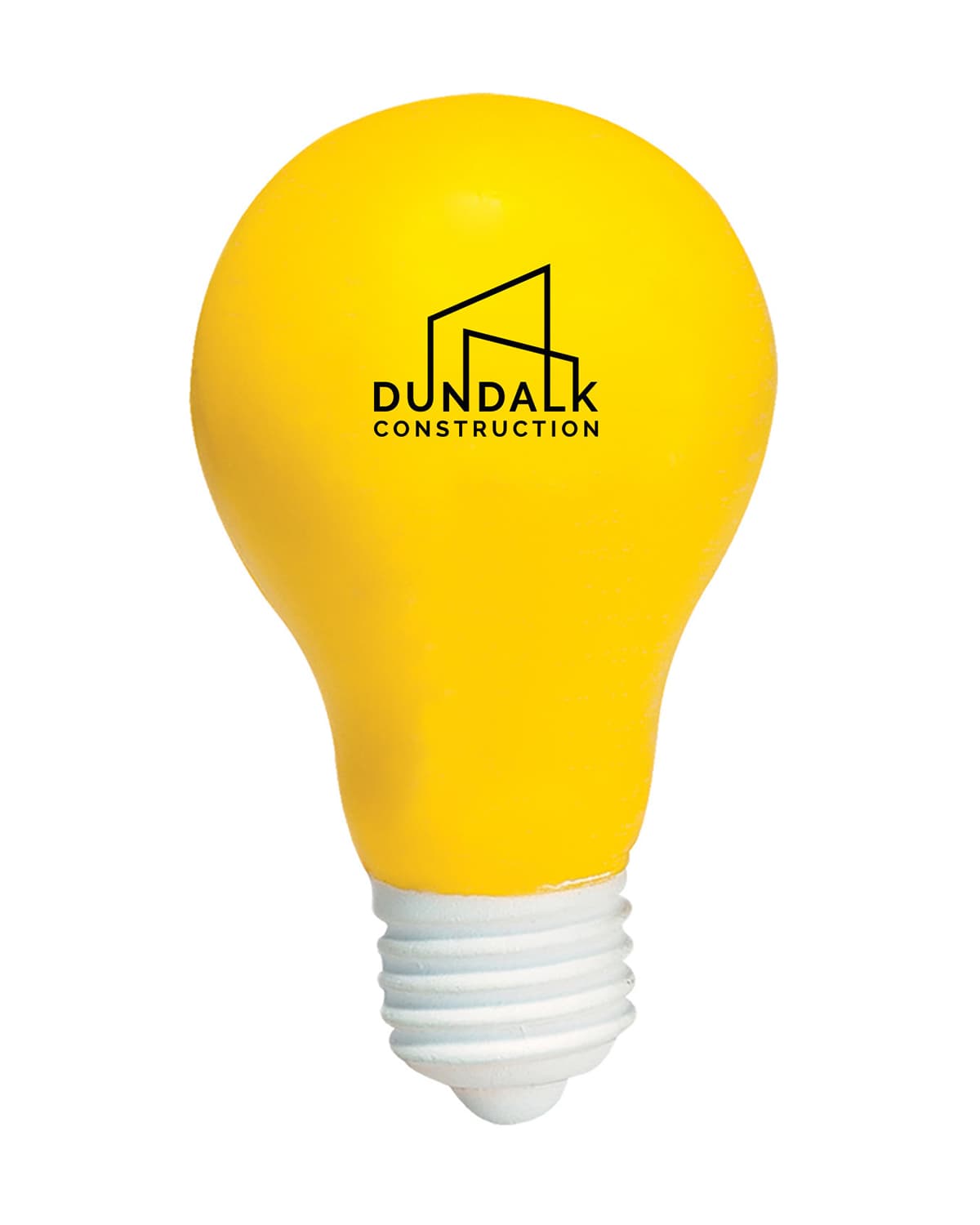 Light Bulb Shape Stress Ball.