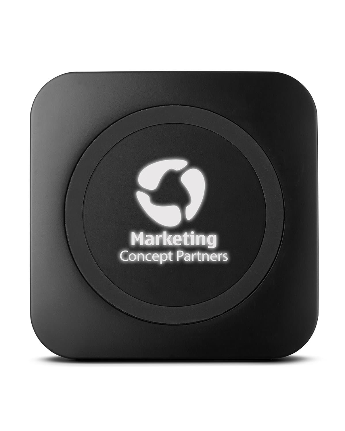 Light-Up-Your-Logo Wireless Charger.