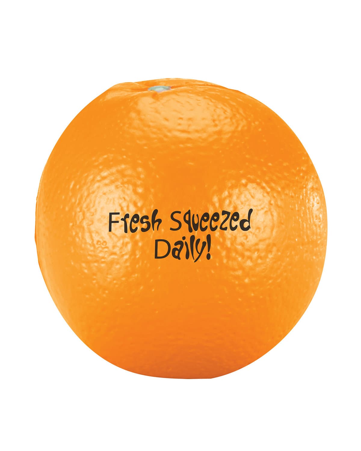Orange Shape Stress Ball.