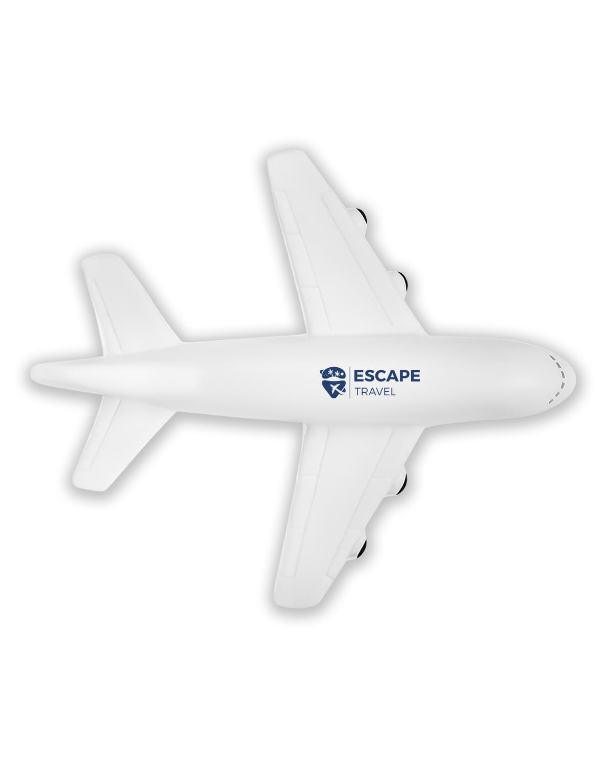 Passenger Airplane Shape Stress Ball.