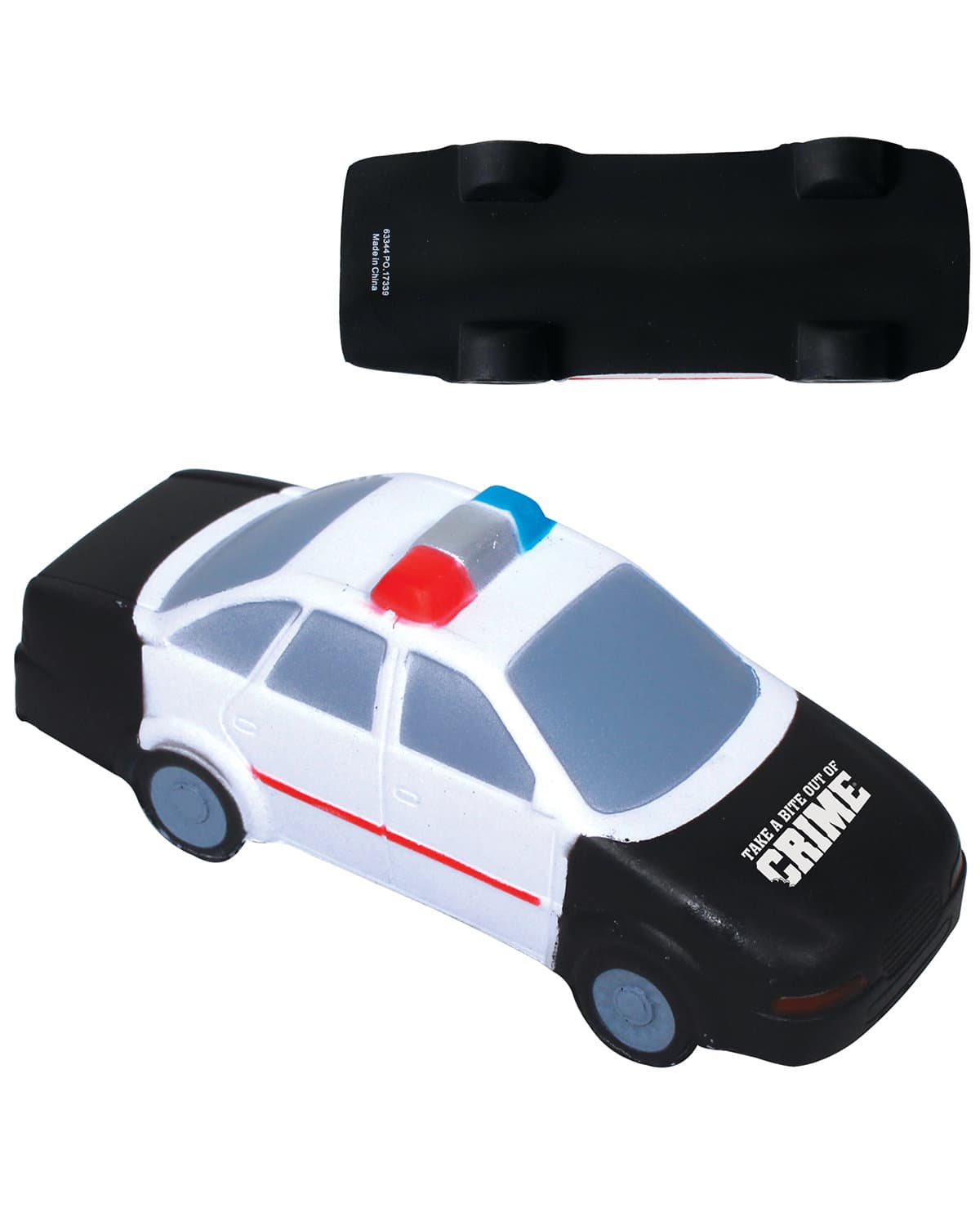 Police Car Shape Stress Ball.