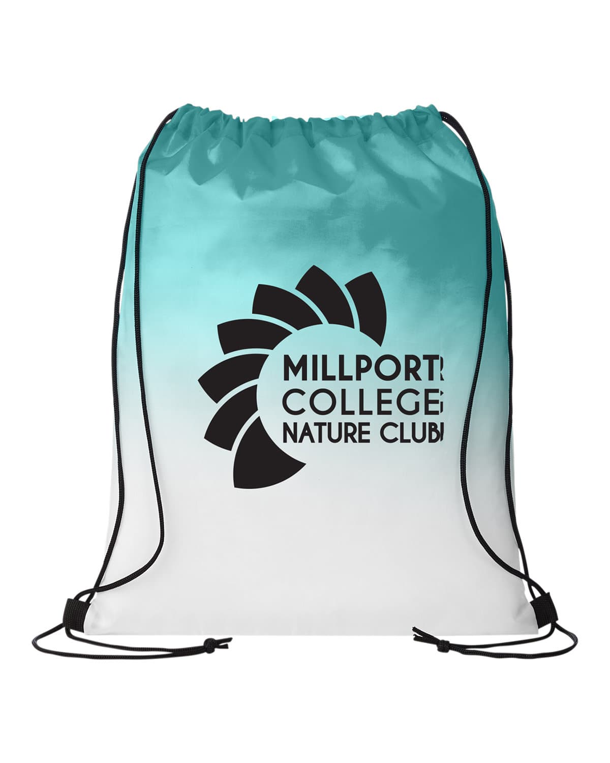 Prisma Eco Friendly Gradient Drawstring Bag. - Image 1