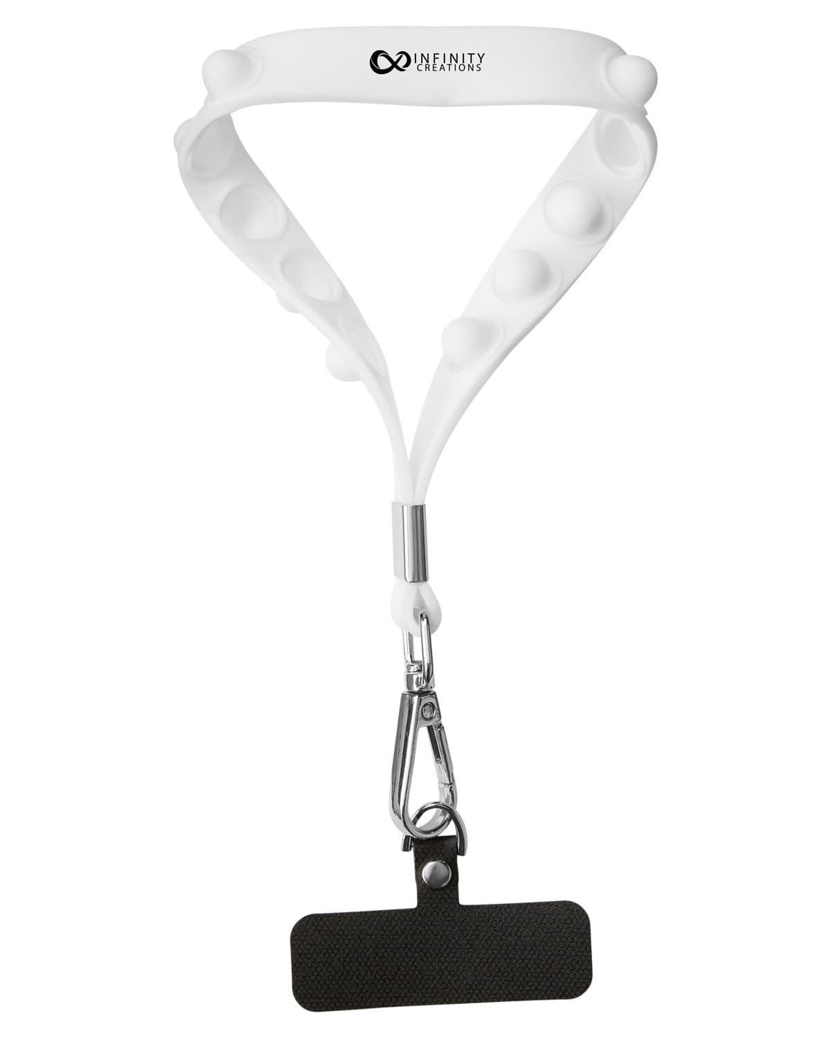 Push Pop Wrist Strap Keychain With Phone Holder.